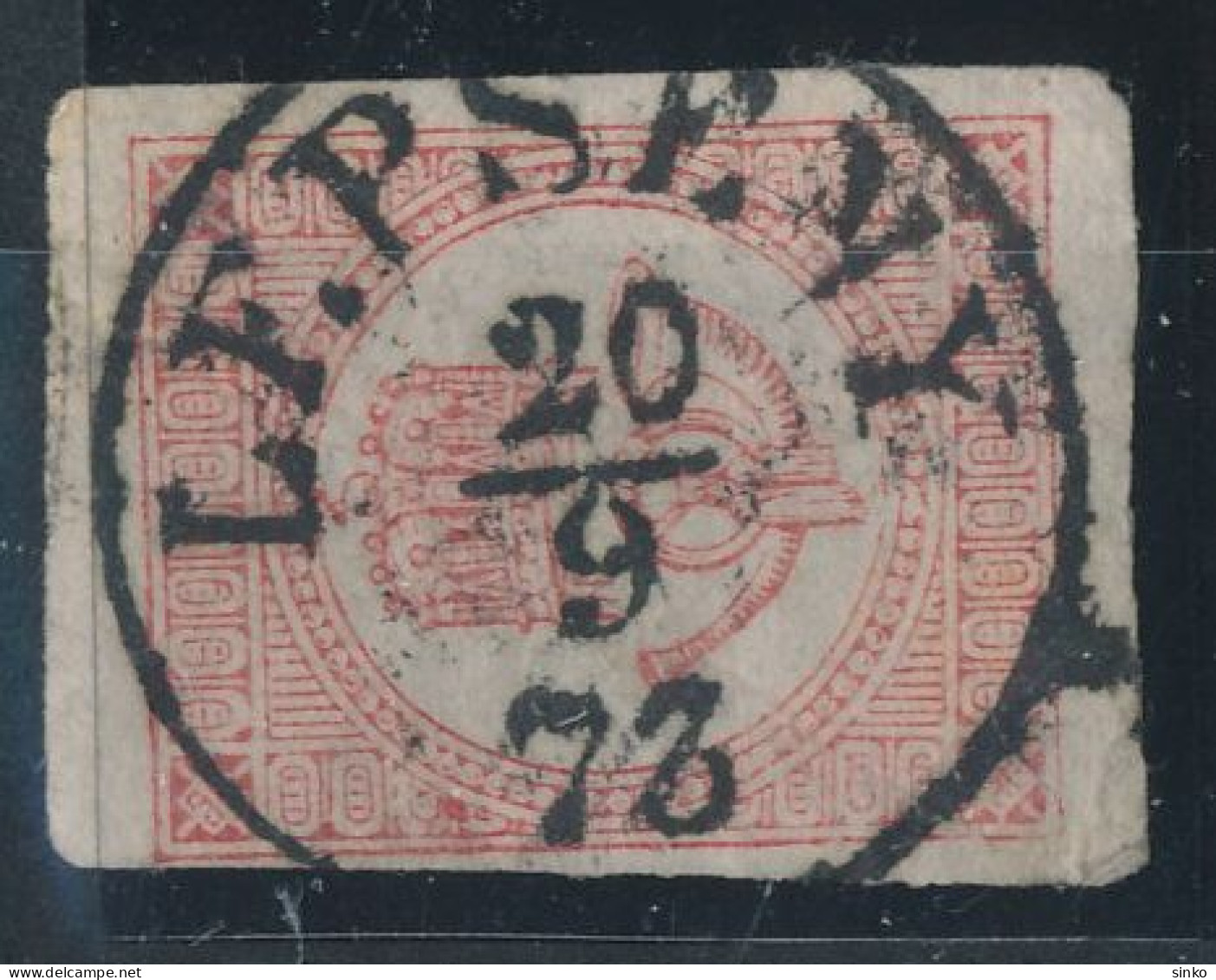 1871. Newspaper Stamp, LEPSENY - Giornali