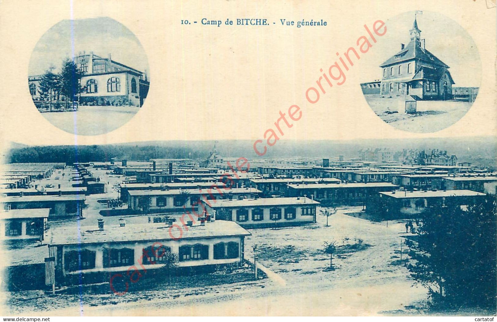 57.  Camp De BITCHE .  Vue Générale . - Bitche