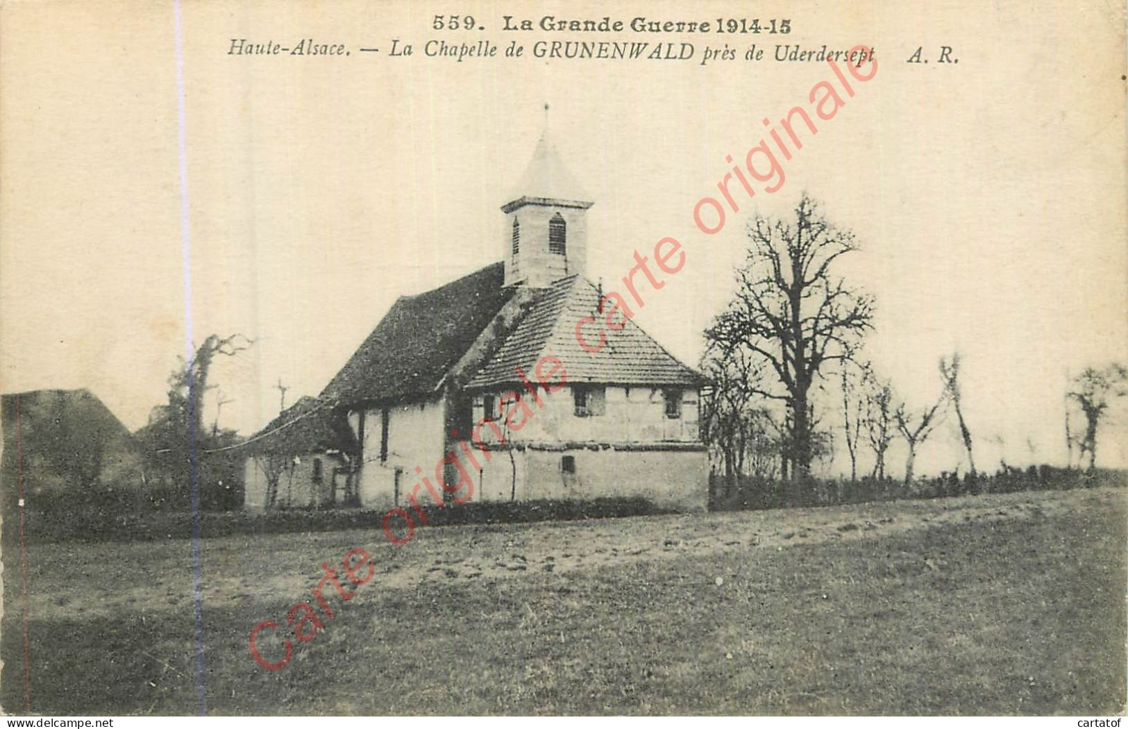 68.  La Chapelle De GRUNENWALD Près De UDERSEPT . - Unclassified