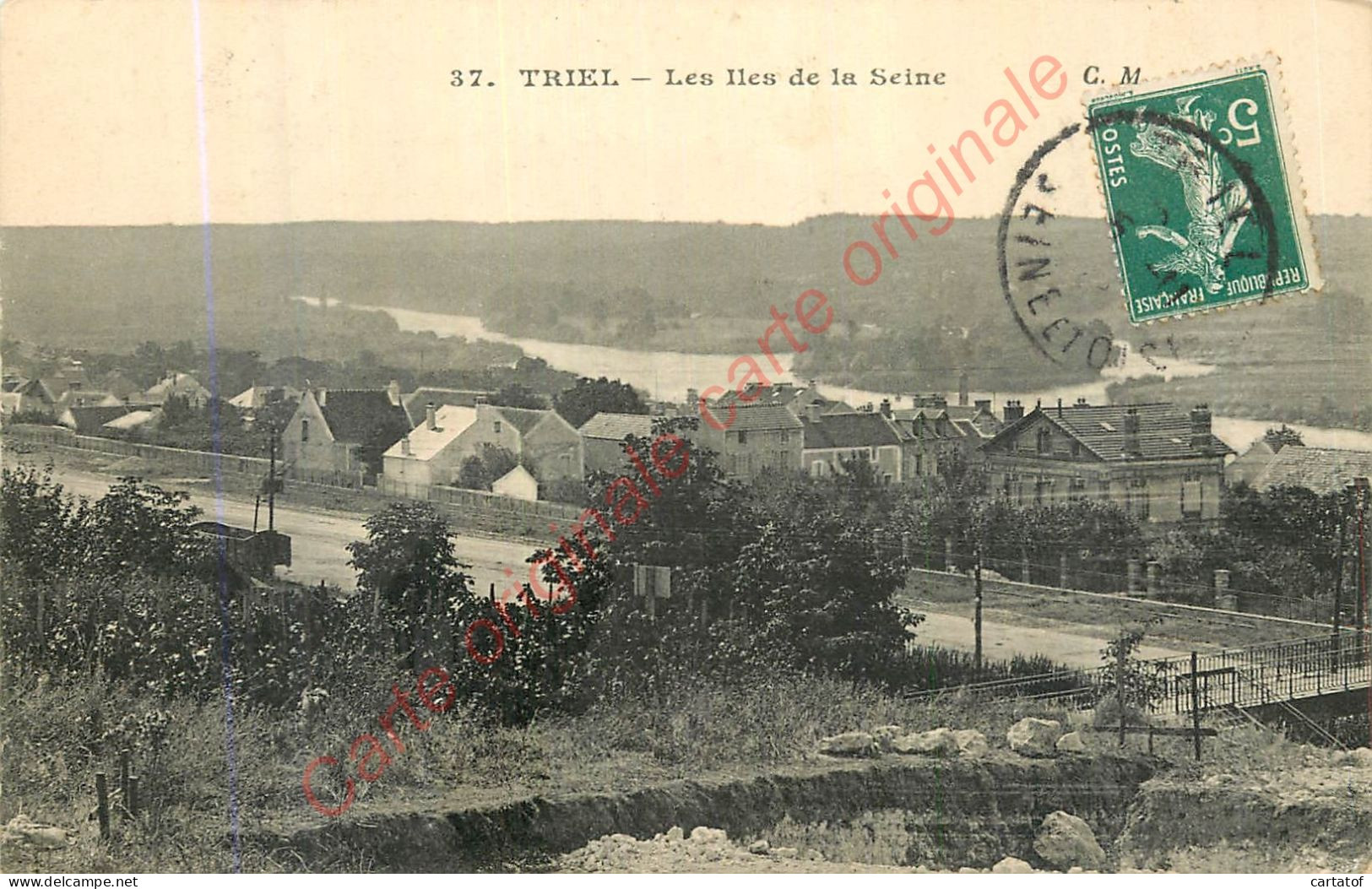 78.  TRIEL . Les Iles De La Seine .  - Triel Sur Seine