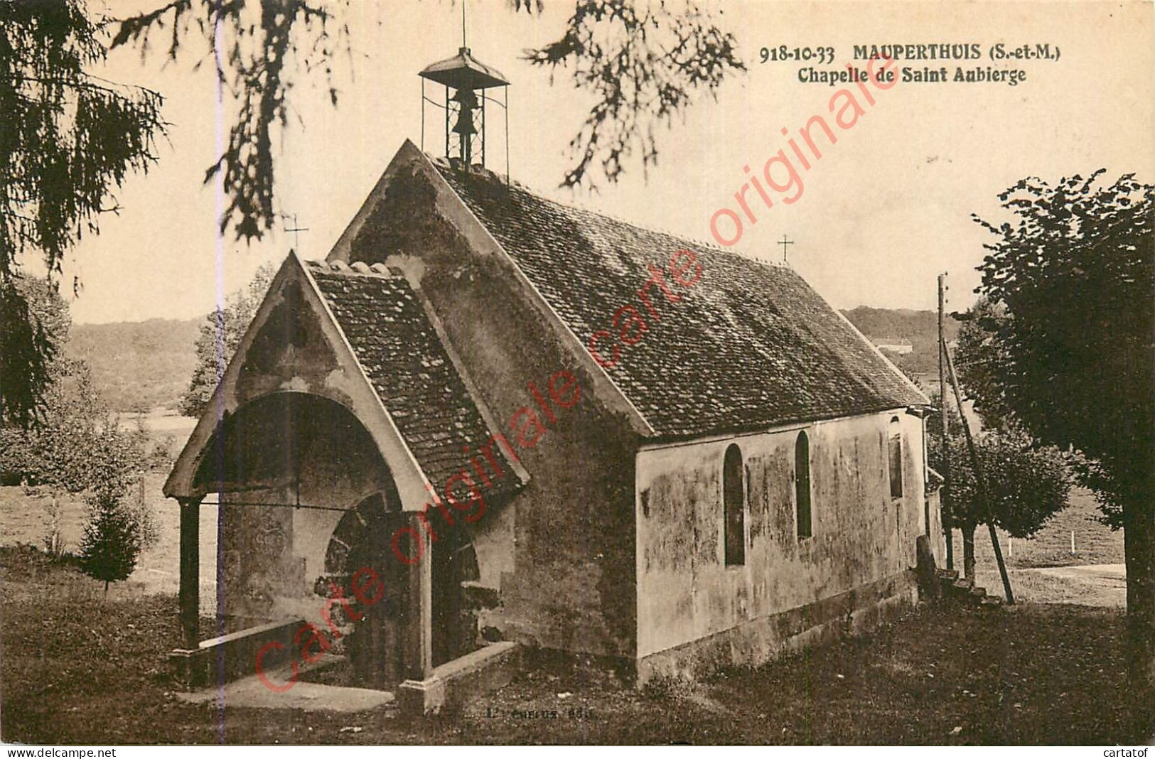 77.  MAUPERTHUIS .  Chapelle De St-Aubierge . - Ohne Zuordnung