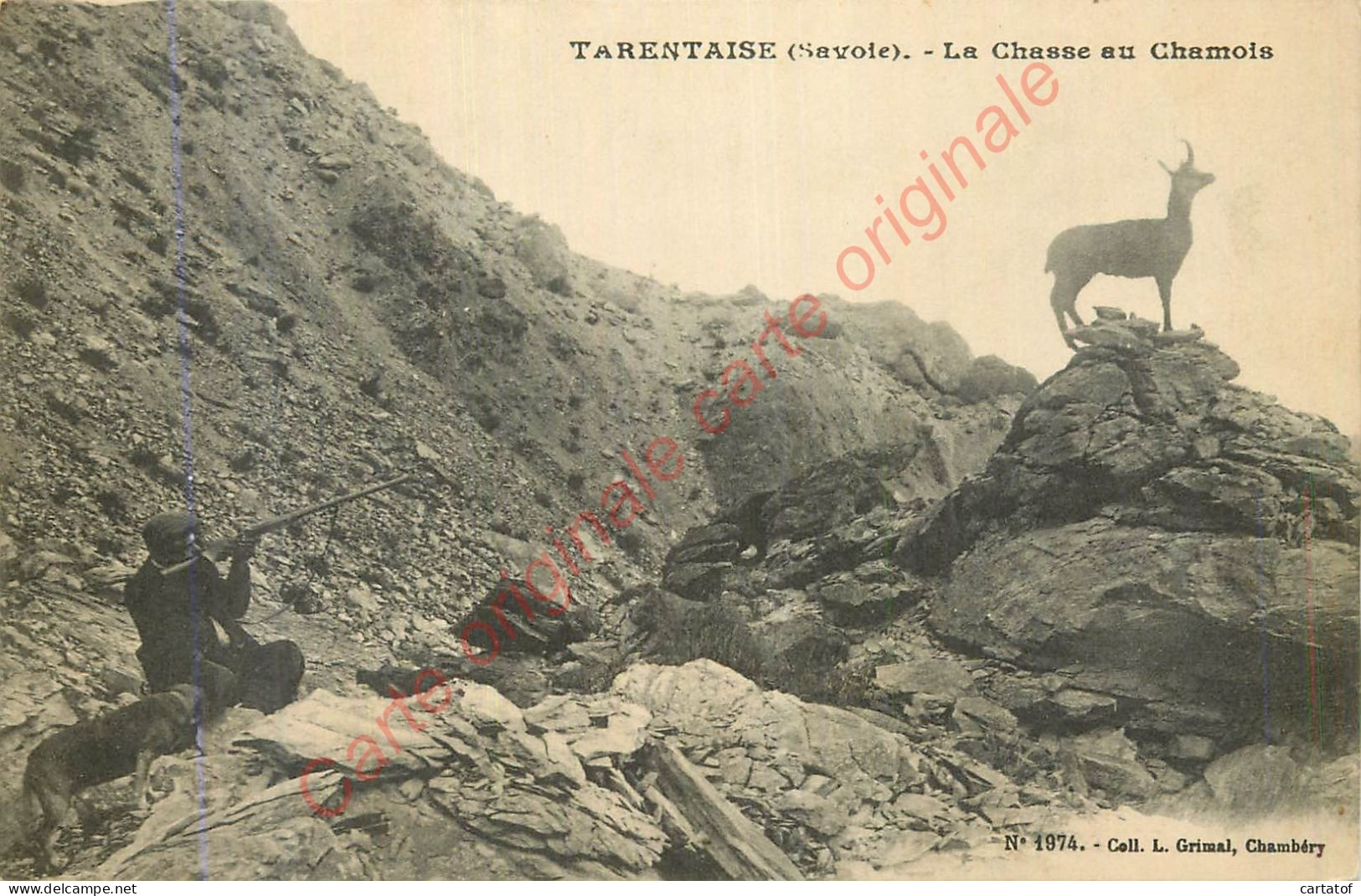 73.  La Chasse Au Chamois .  TARENTAISE .  - Non Classés