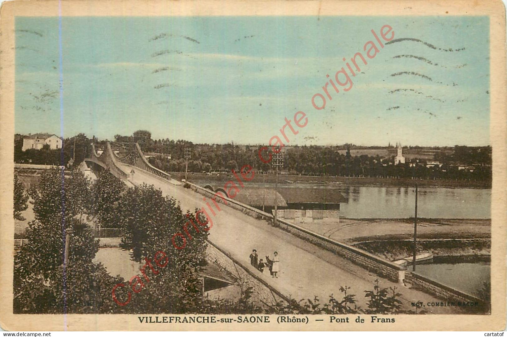 69.  VILLEFRANCHE SUR SAONE .  Pont De Frans . - Villefranche-sur-Saone