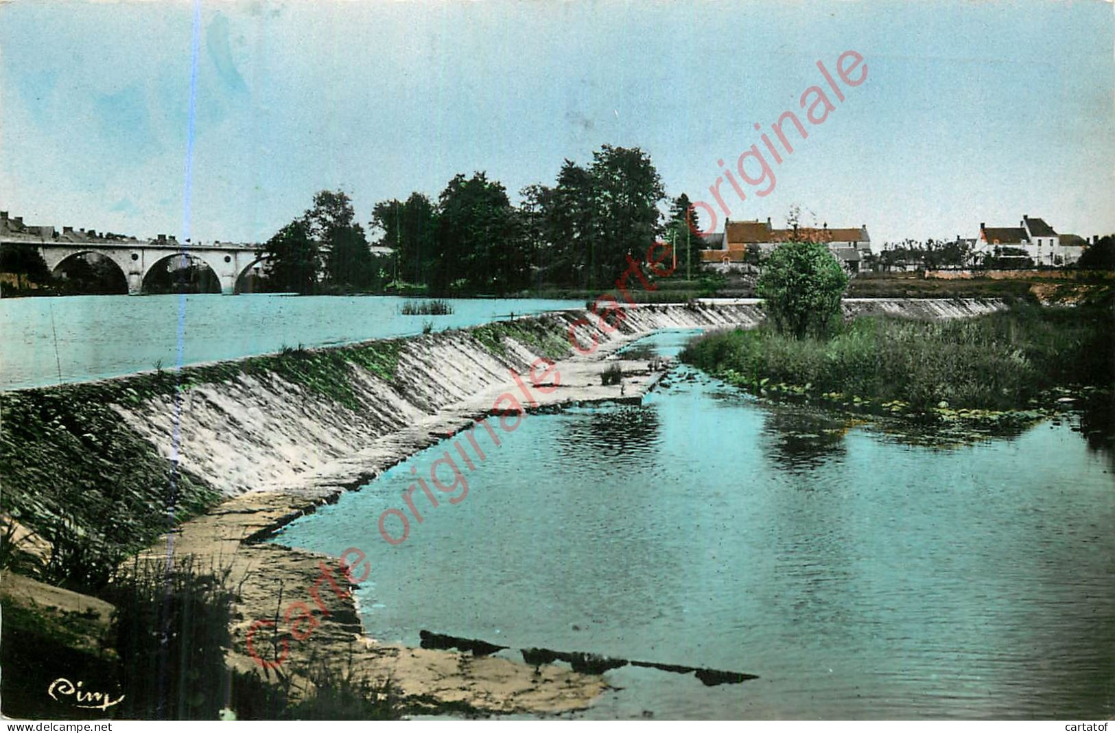 36.  SAINT GAULTIER .  La Creuse Et Le Barrage . - Ohne Zuordnung