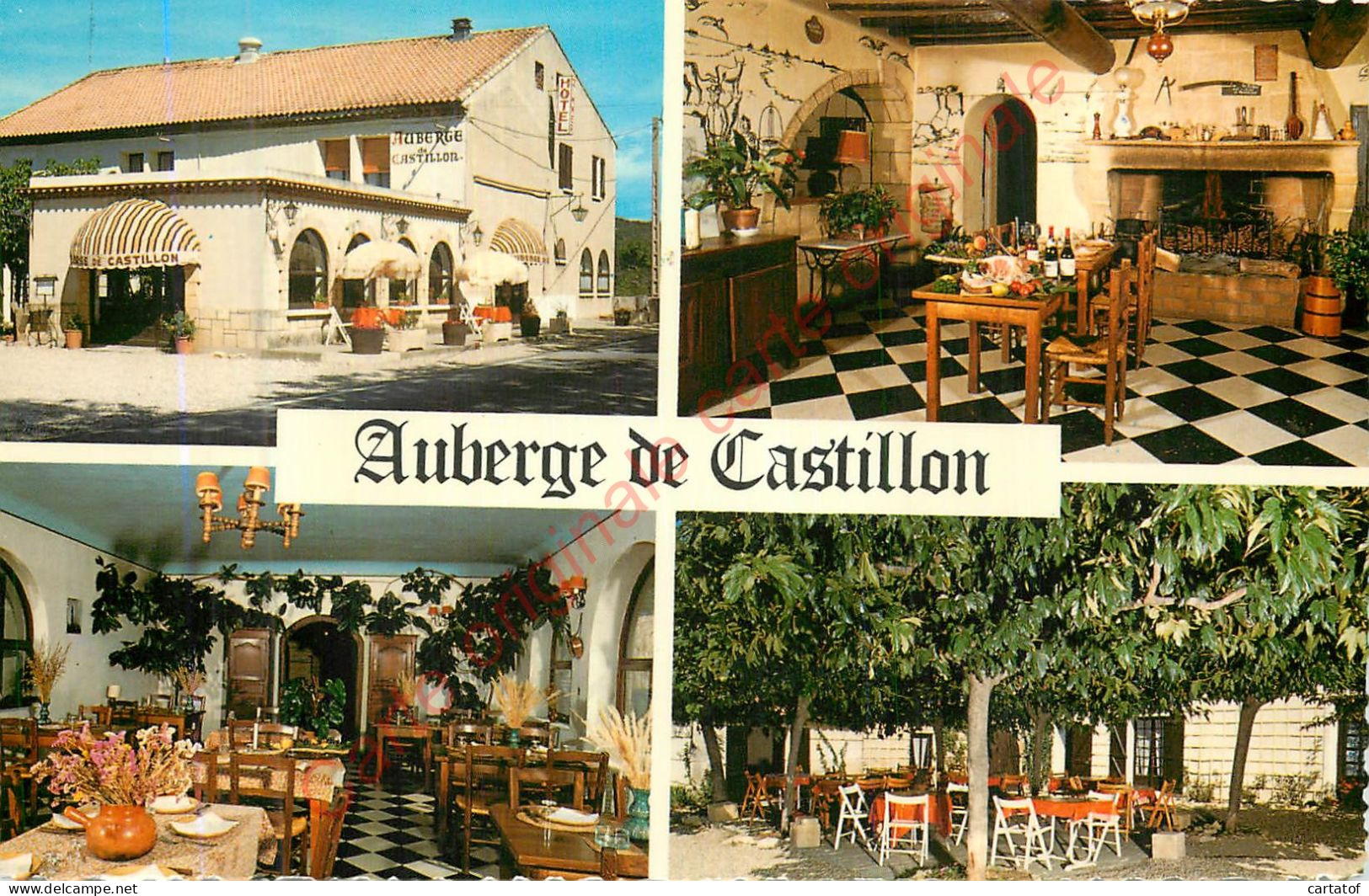 30.  AUBERGE DE CASTILLON ( Du GARD ) . - Non Classés