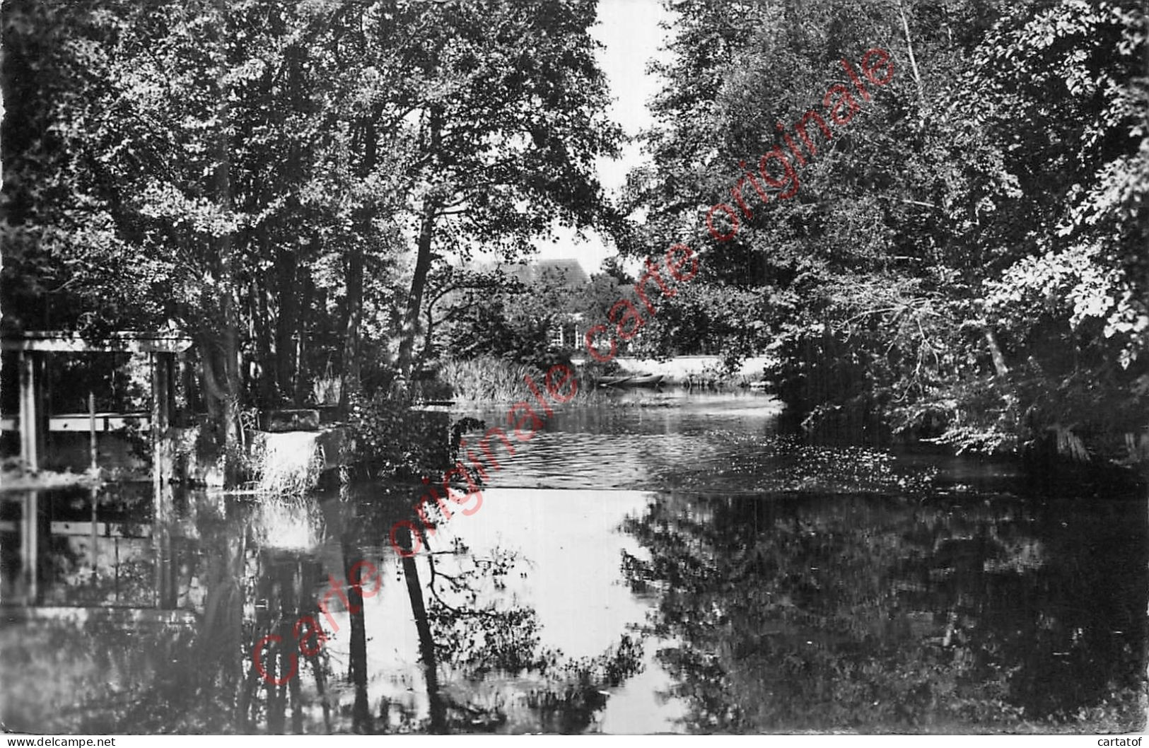 28.  VILLEMEUX Sur EURE .  Paysage Sur L'Eure Au Moulin . - Villemeux-sur-Eure