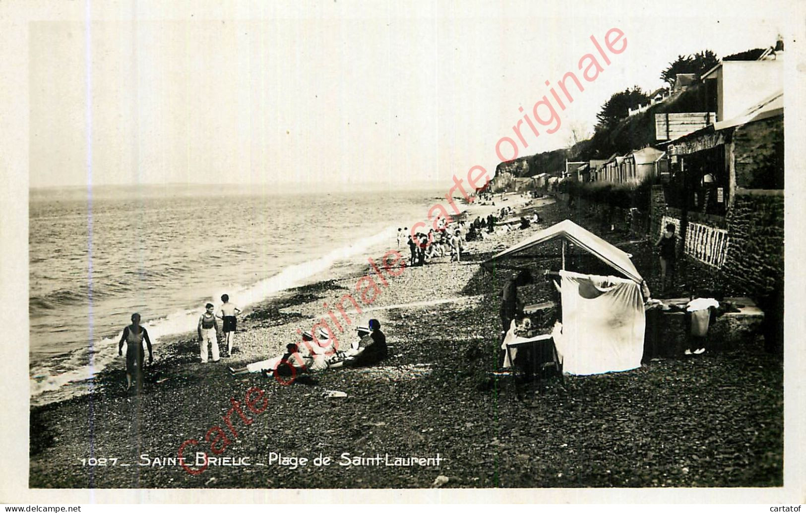 22.  SAINT BRIEUC .  Plage De St-Laurent . - Saint-Brieuc