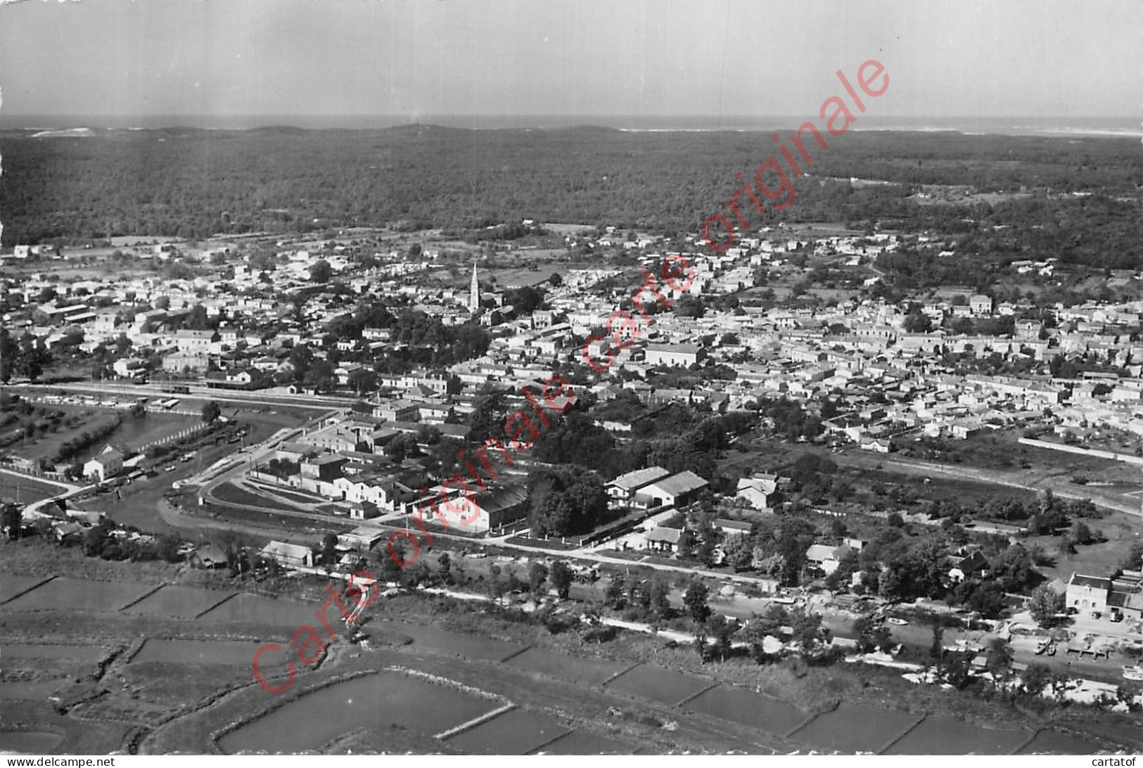 17.  LA TREMBLADE .  Vue Panoramique Aérienne . - La Tremblade