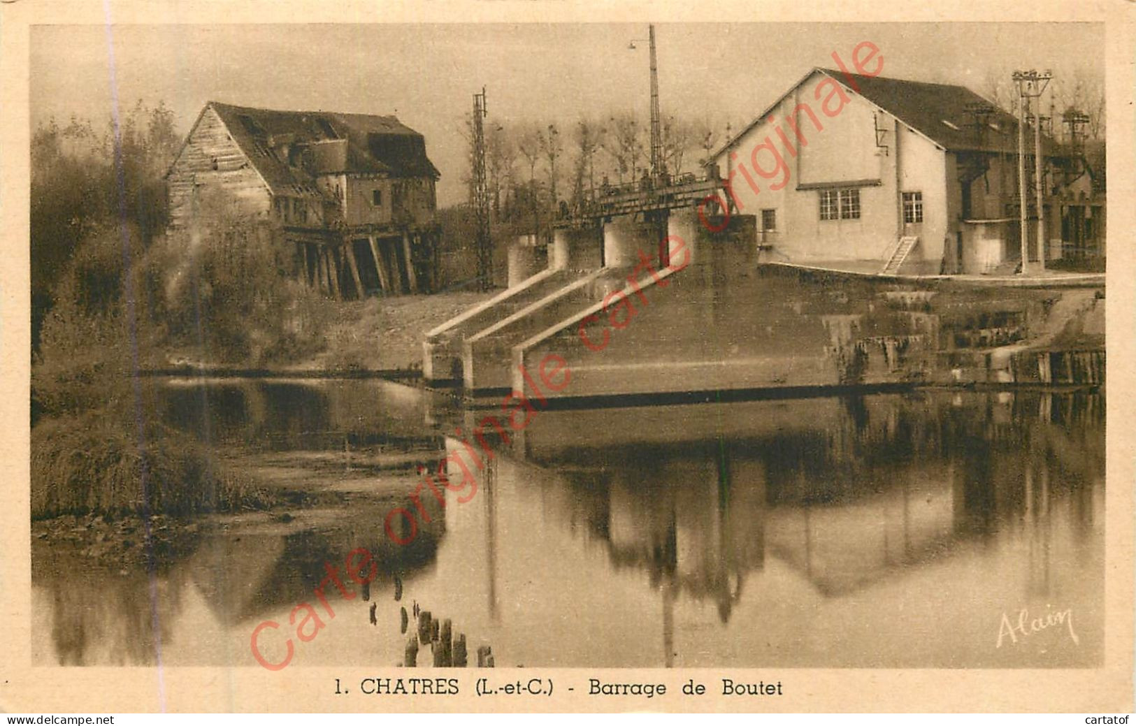 41.  CHATRES .  Barrage De Boutet . - Unclassified