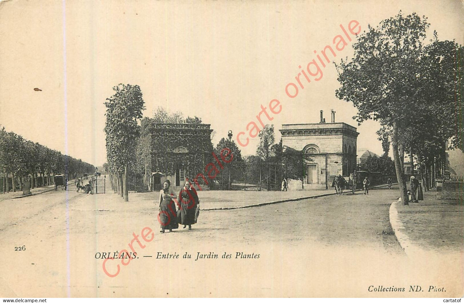 45.  ORLEANS .  Entrée Du Jardin Des Plantes . - Orleans