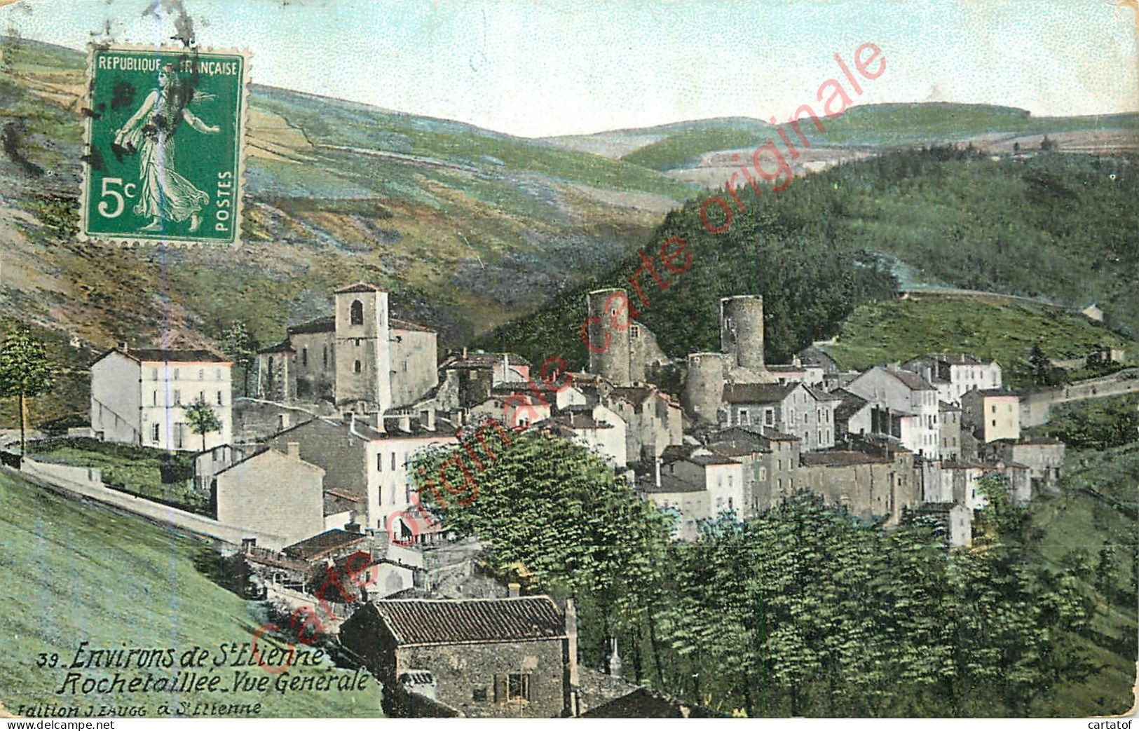 42.  ROCHETAILLEE . Environs De SAINT-ETIENNE . - Rochetaillee