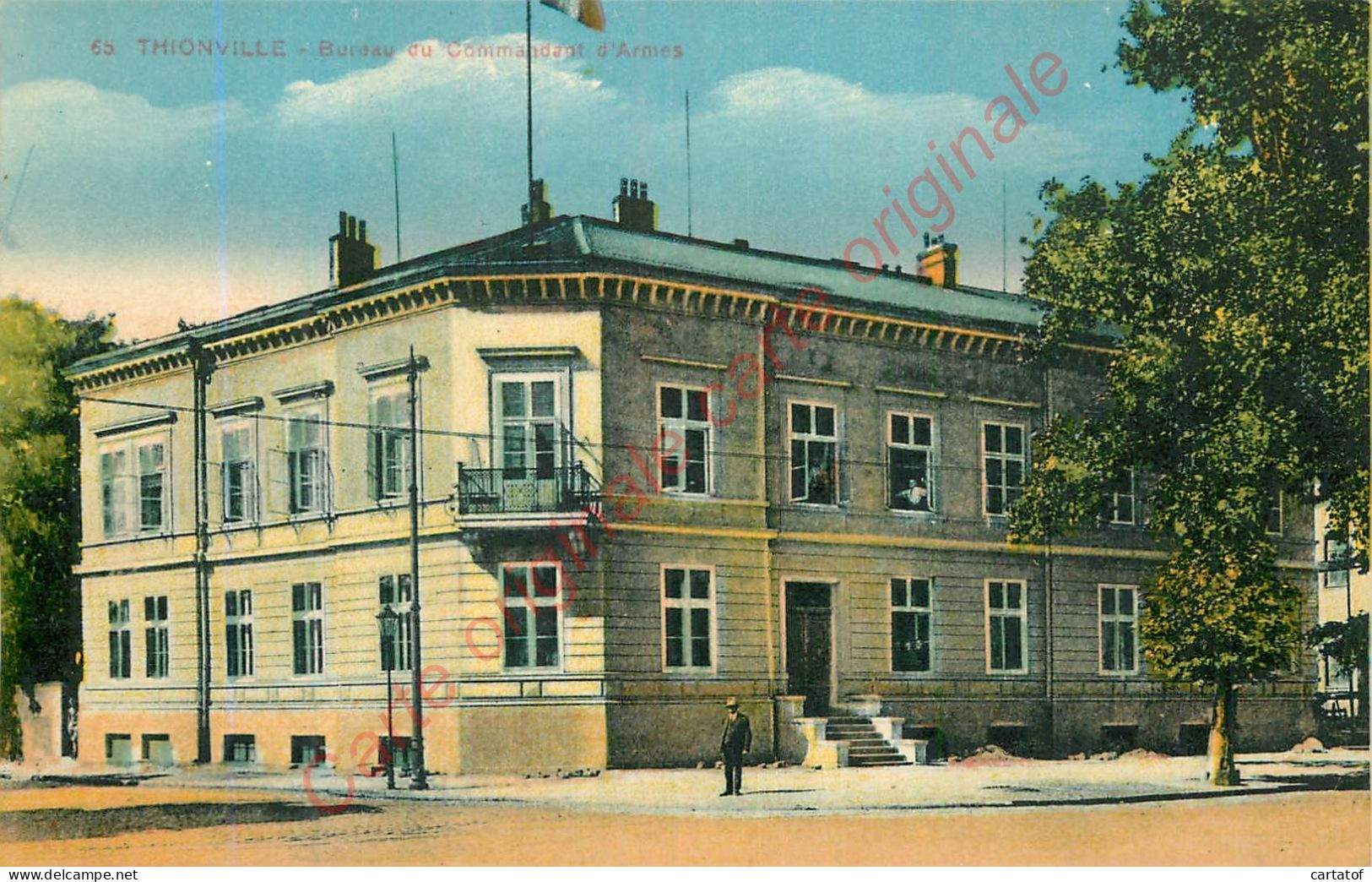 57.  THIONVILLE .  Bureau Du Commandant D'Armes . - Thionville