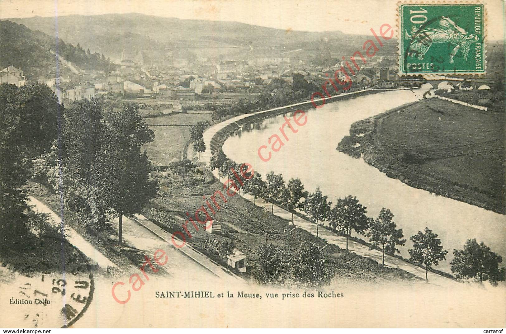 55.  SAINT MIHIEL Et La Meuse . Vue Prise Des Roches . - Saint Mihiel