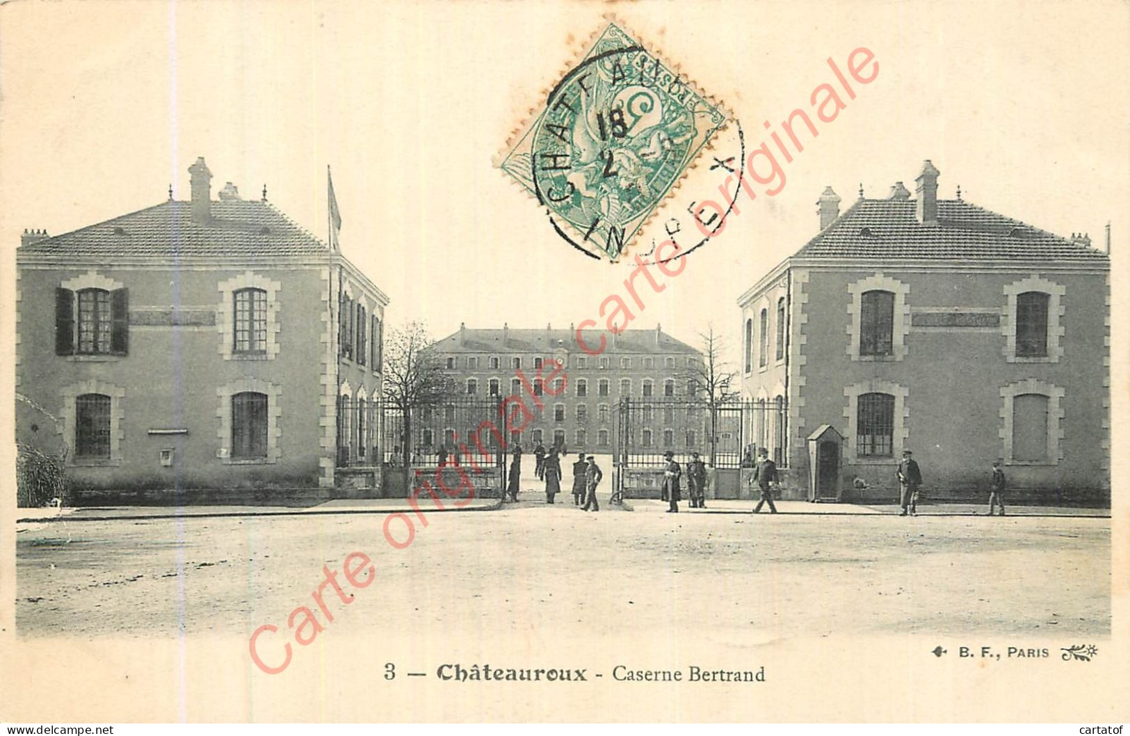 36.  CHATEAUROUX .  Caserne Bertrand . - Chateauroux