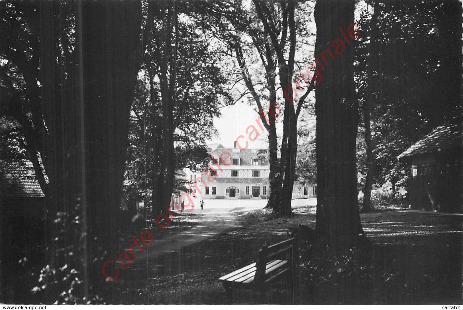 39.  LA GRANGE SUR LE MONT .  Sanatorium CURAERO .  Le Sana Vu Du Parc . - Sonstige & Ohne Zuordnung