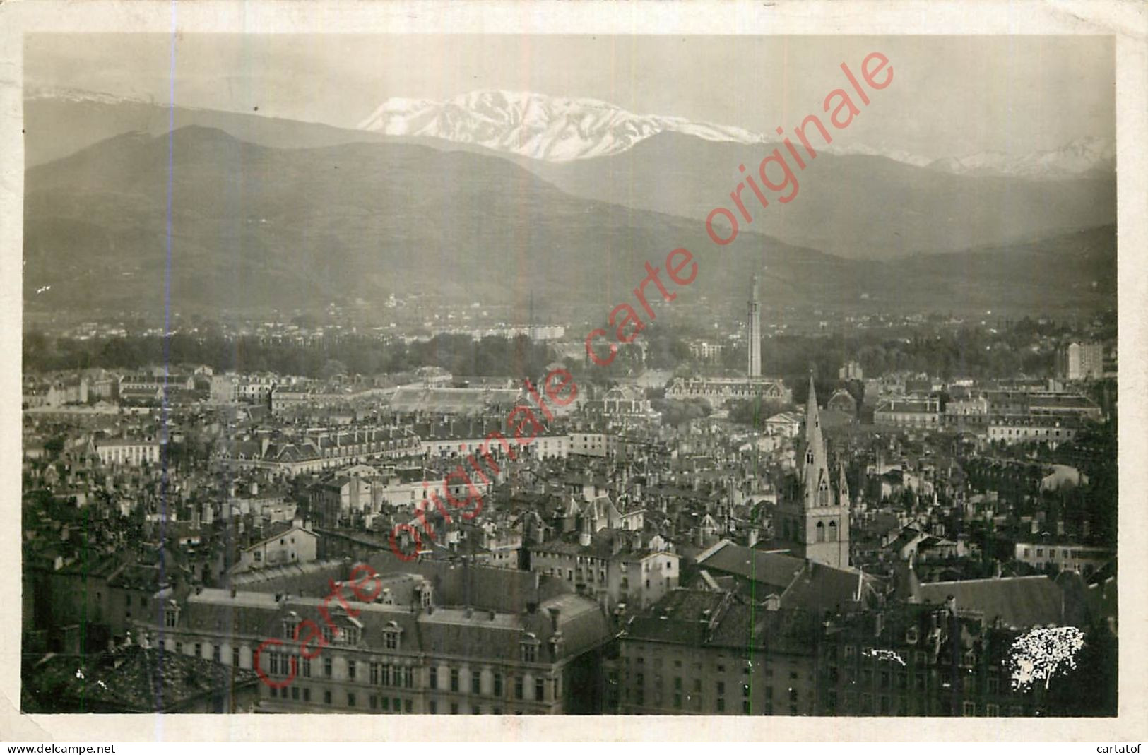 38.  GRENOBLE .  Vue Générale . - Grenoble