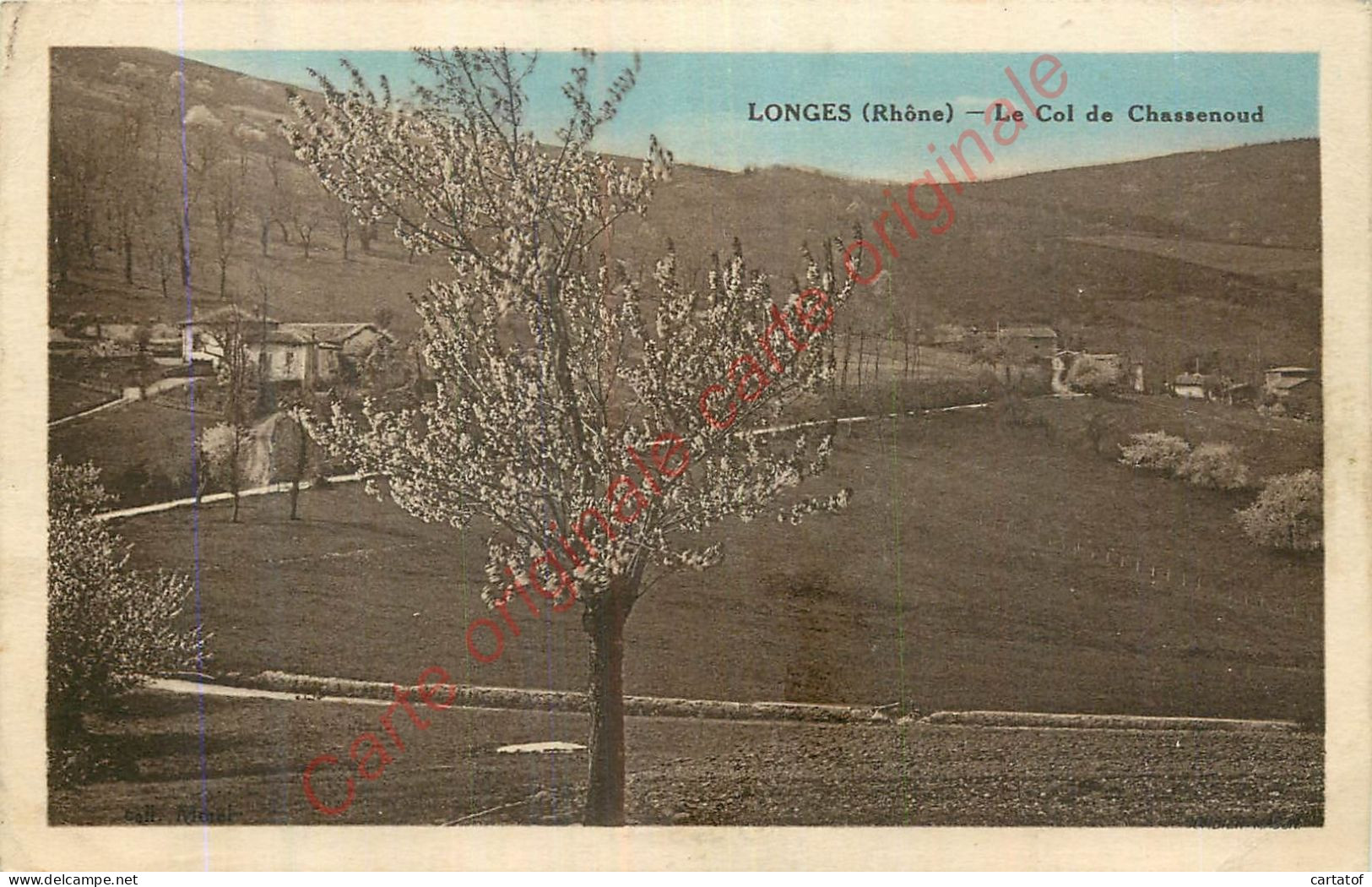 69. LONGES .  Le Col De Chassenoud . - Unclassified