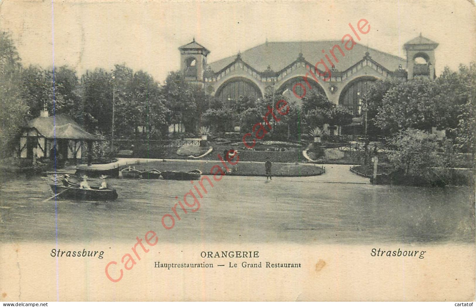 67.  STRASBOURG . ORANGERIE .  Le Grand Restaurant . - Strasbourg