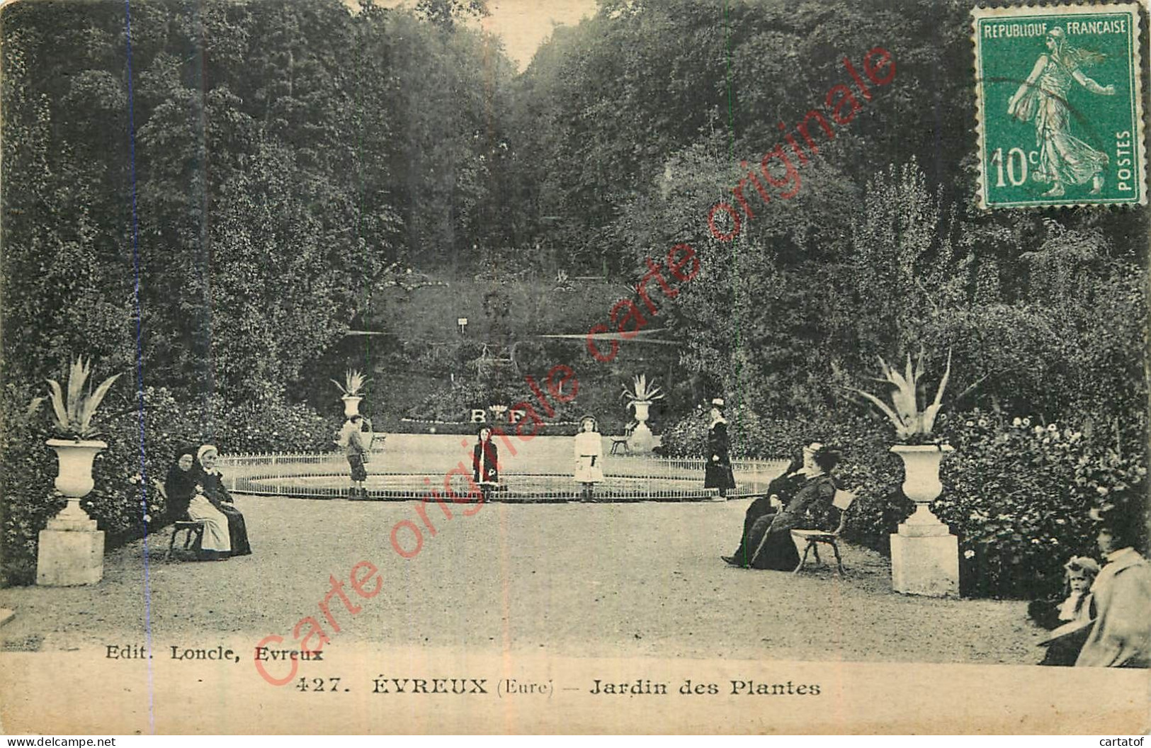 27.  EVREUX .  Jardin Des Plantes . - Evreux