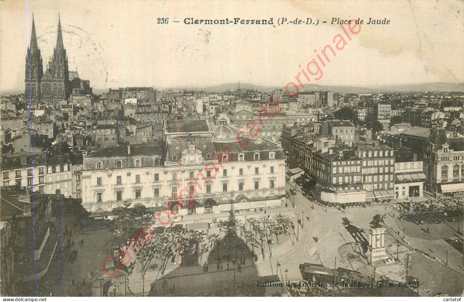 63.  CLERMONT FERRAND .  Place De Jaude . - Clermont Ferrand