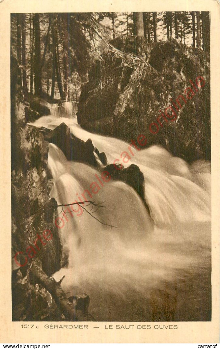 88.  GERARDMER .  Le Saut Des CUVES . - Gerardmer