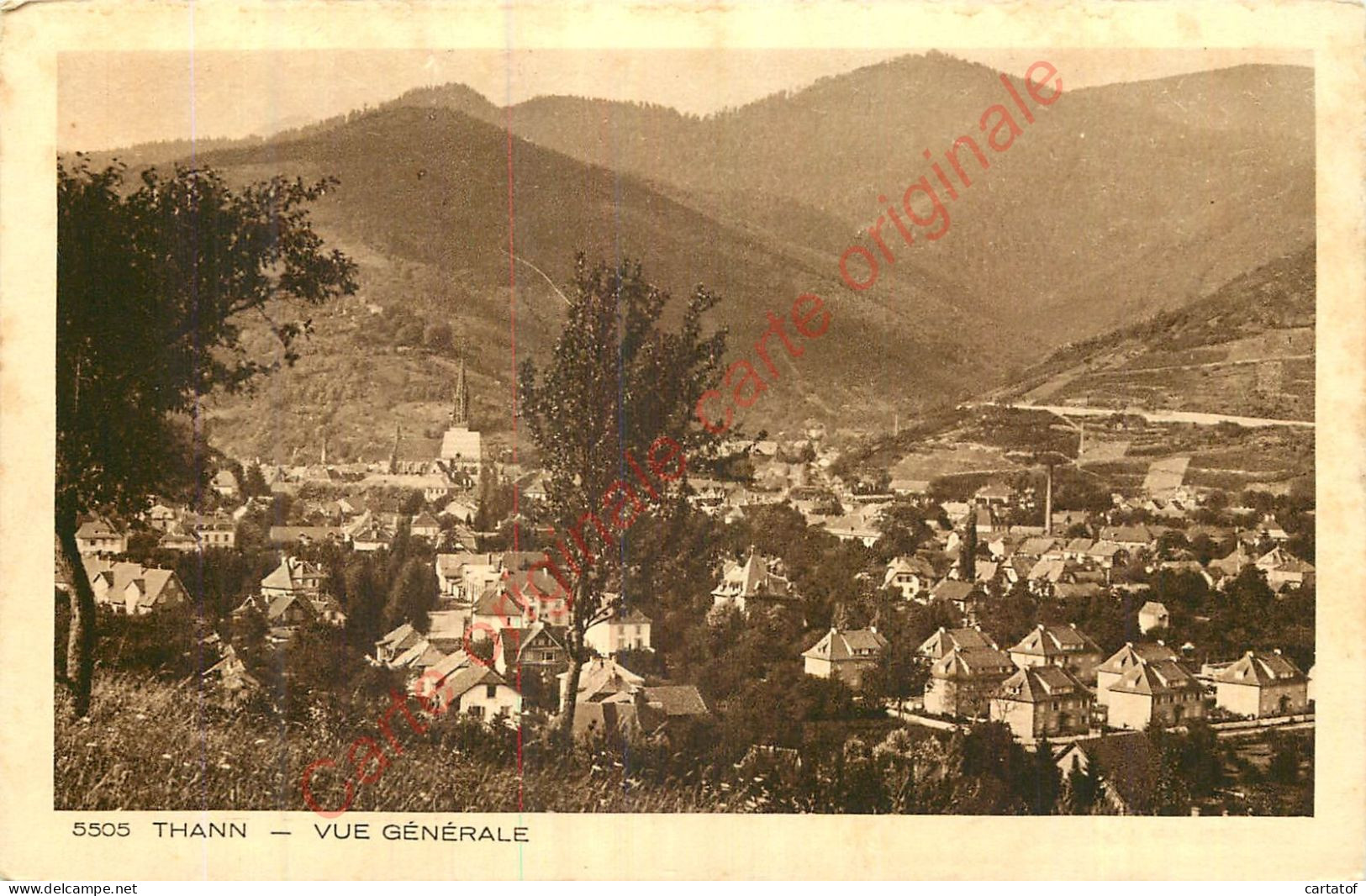 68.  THANN .  Vue Générale . - Thann