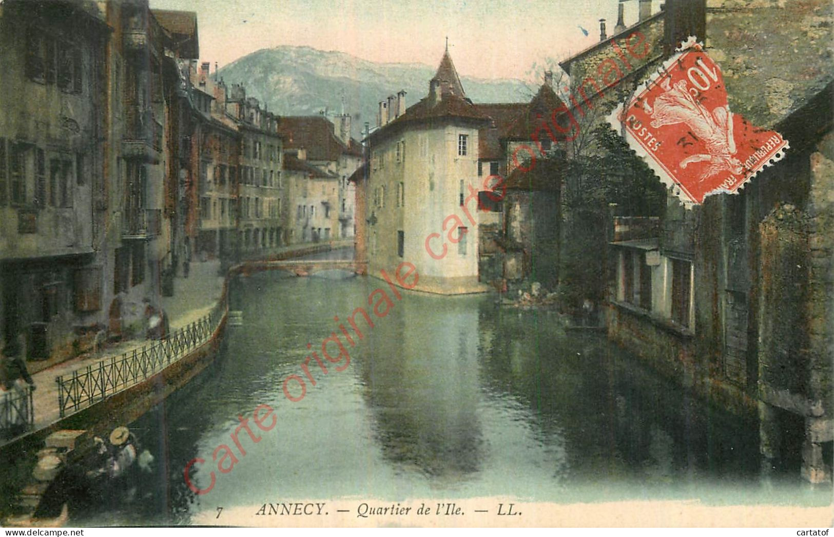 74.  ANNECY .   Quartier De L'Ile . - Annecy