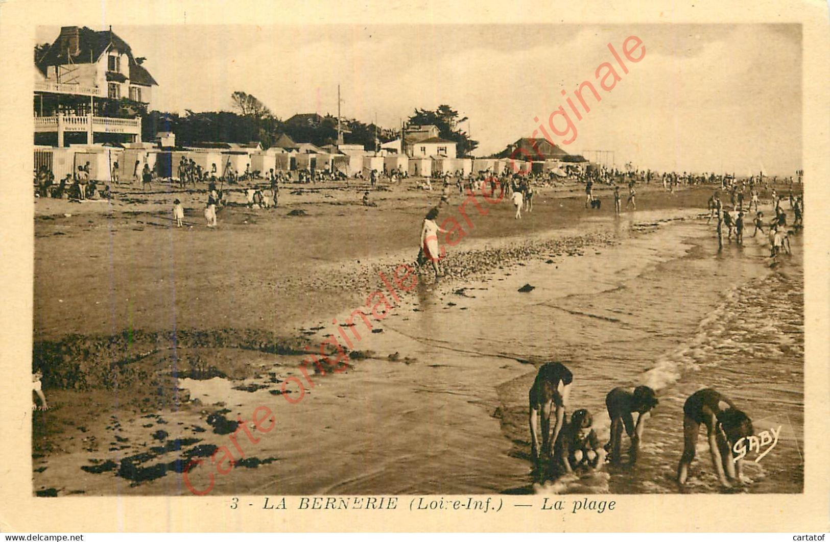 44.  LA BERNERIE .  La Plage .  - La Bernerie-en-Retz