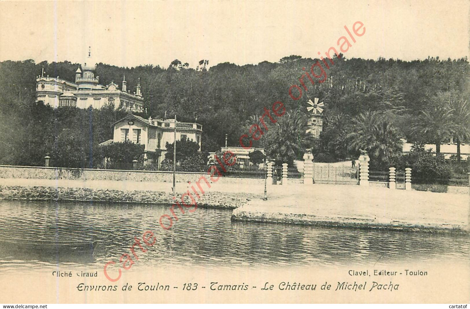 83.  TAMARIS .  Le Château De Michel Pacha .  - Tamaris