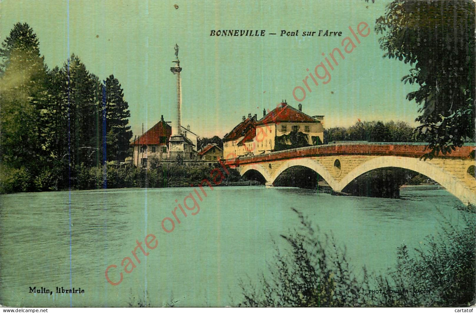 74.  BONNEVILLE .  Pont Sur L'Arve . - Bonneville