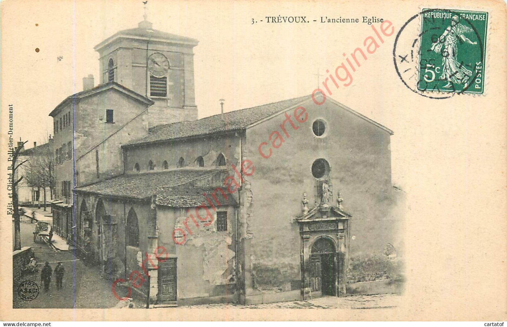 01.  TREVOUX .  L'ancienne église . - Trévoux