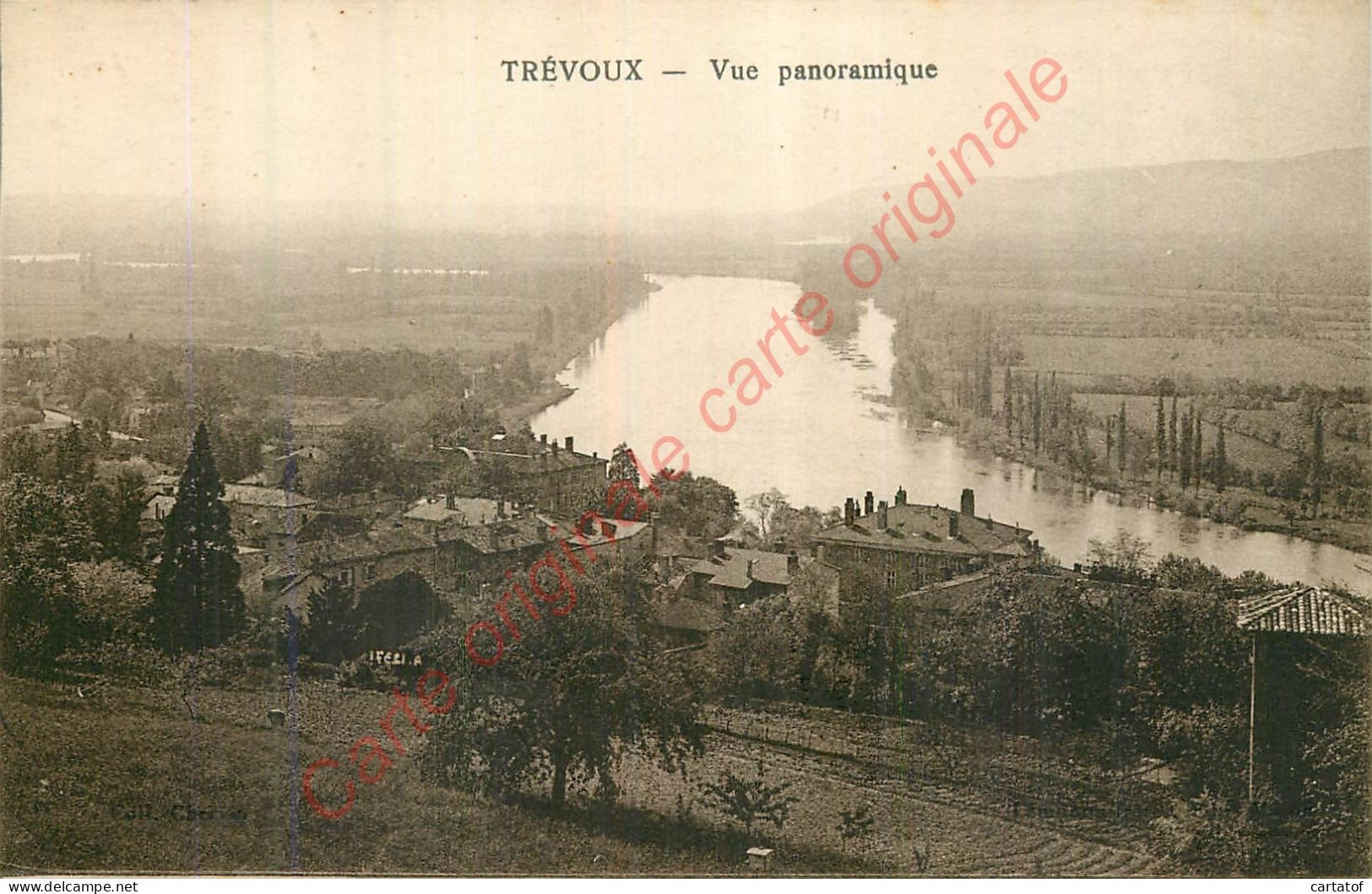 01.  TREVOUX .  Vue Panoramique .  - Trévoux