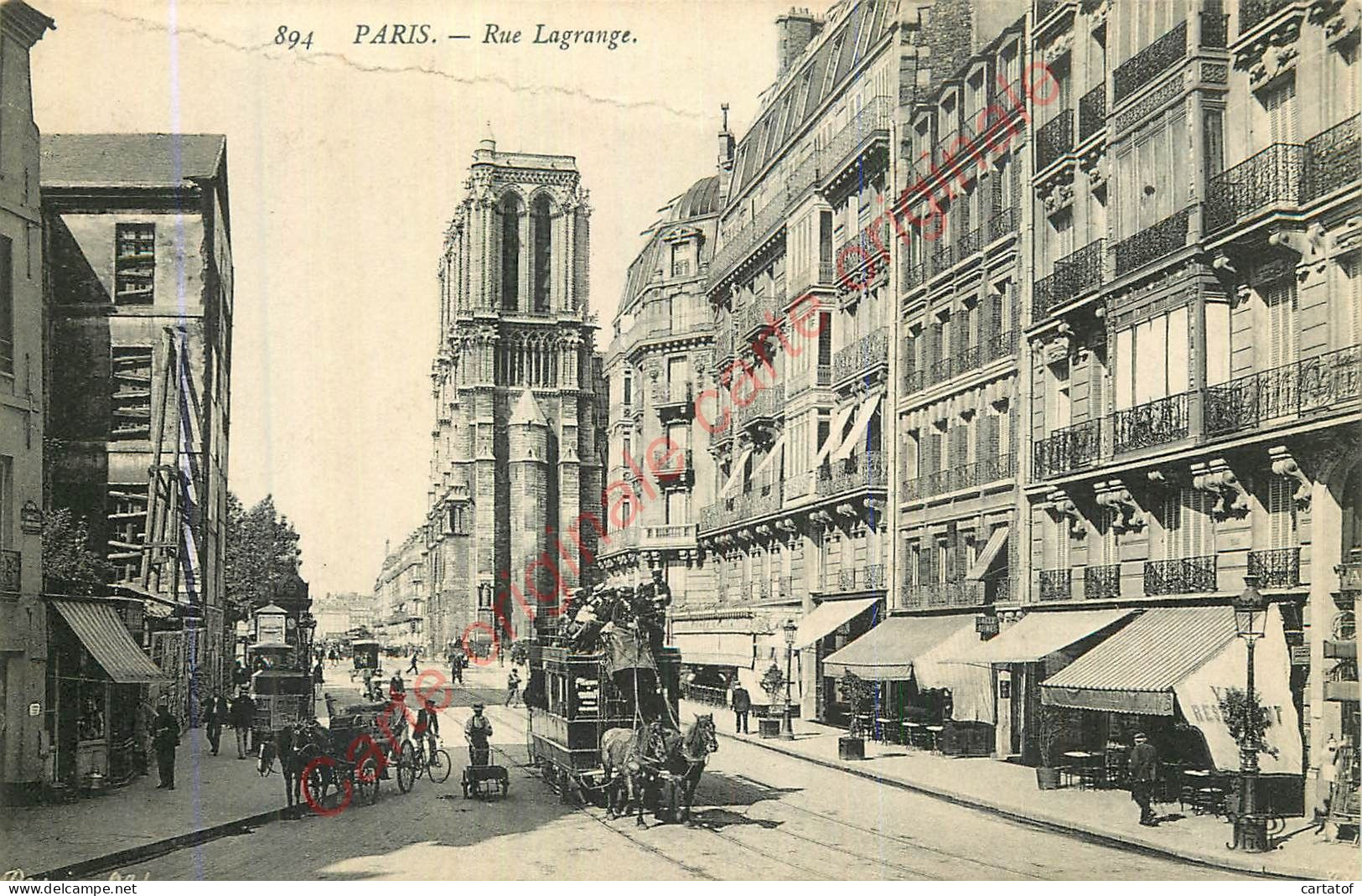 PARIS .  Rue Lagrange . - Ohne Zuordnung