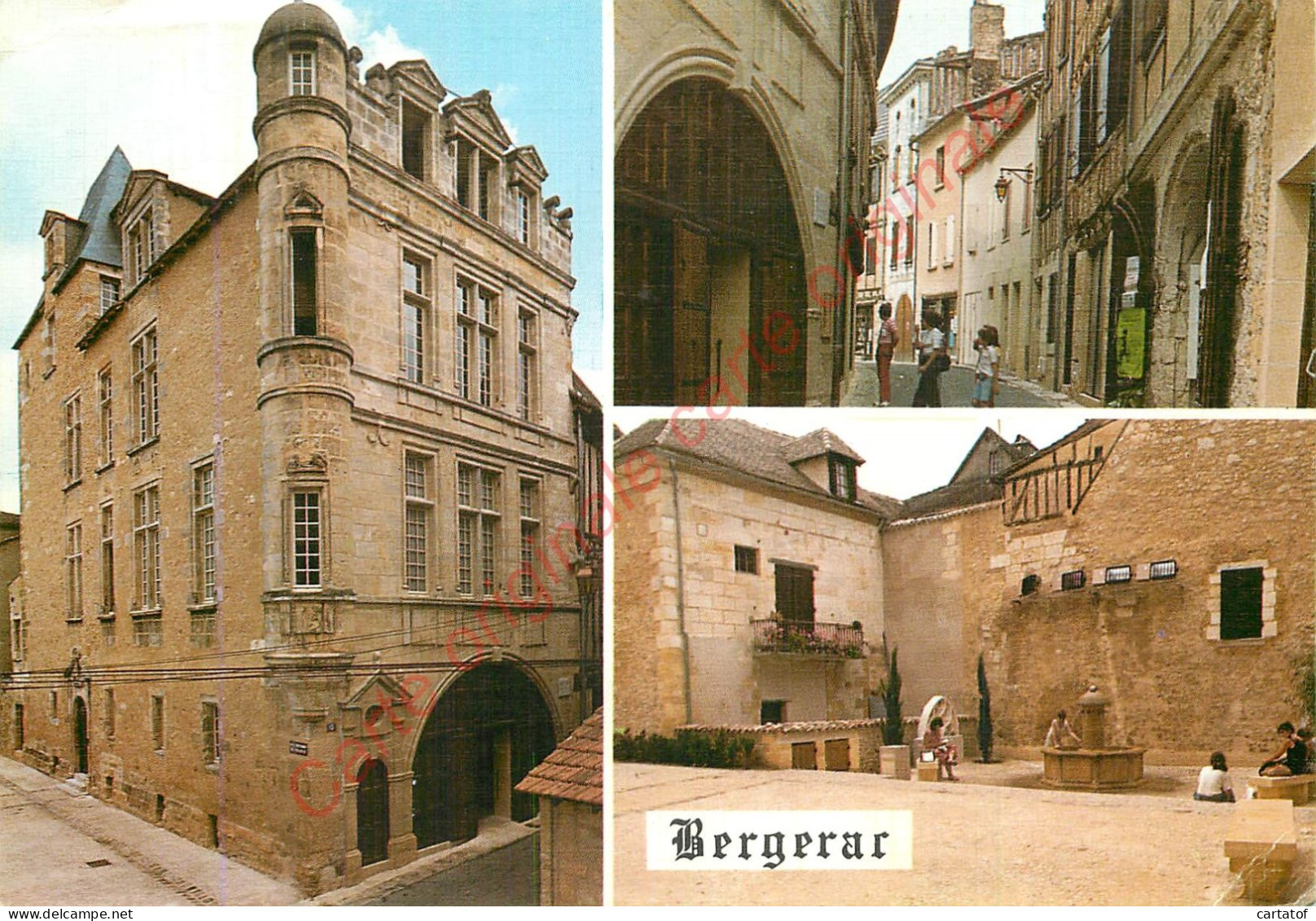 24.  BERGERAC . CP Multivues . - Bergerac