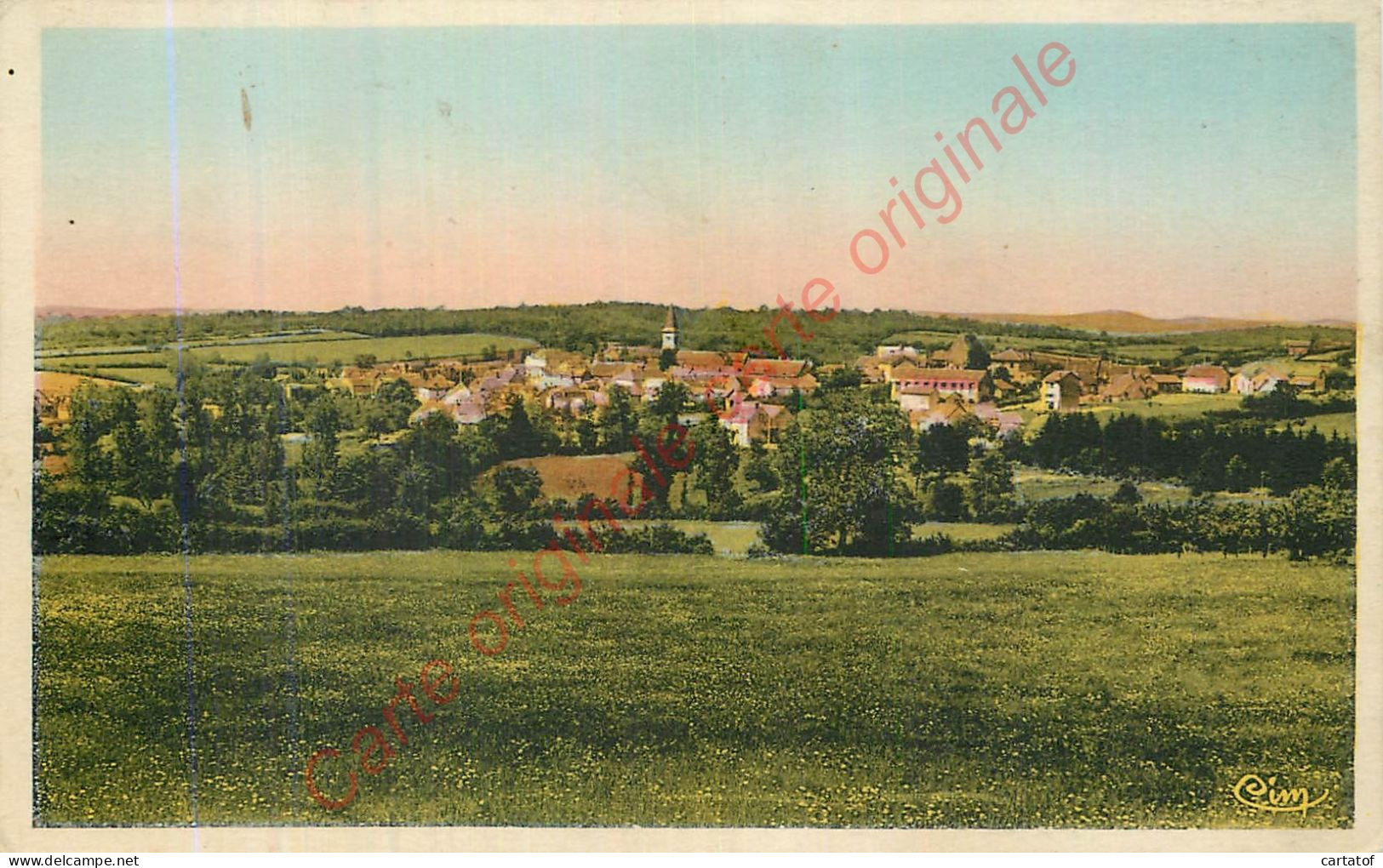 58.  SAINT HONORE .  Vue Générale . - Saint-Honoré-les-Bains