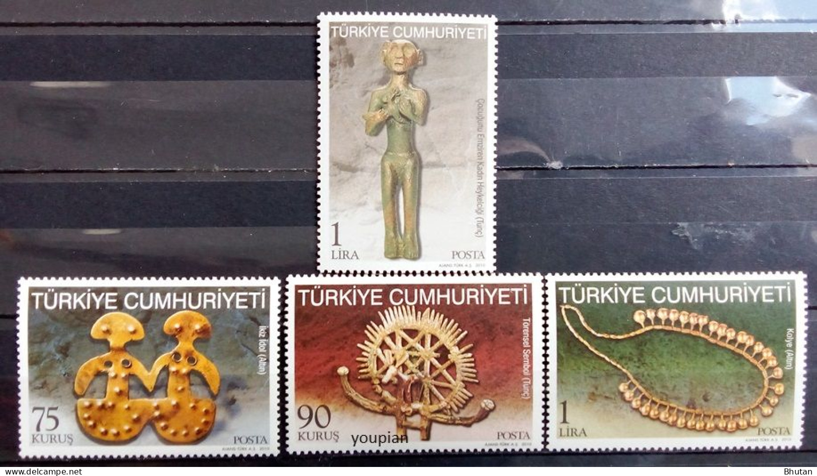Türkiye 2010, Ancient Jewellry, MNH Stamps Set - Ungebraucht
