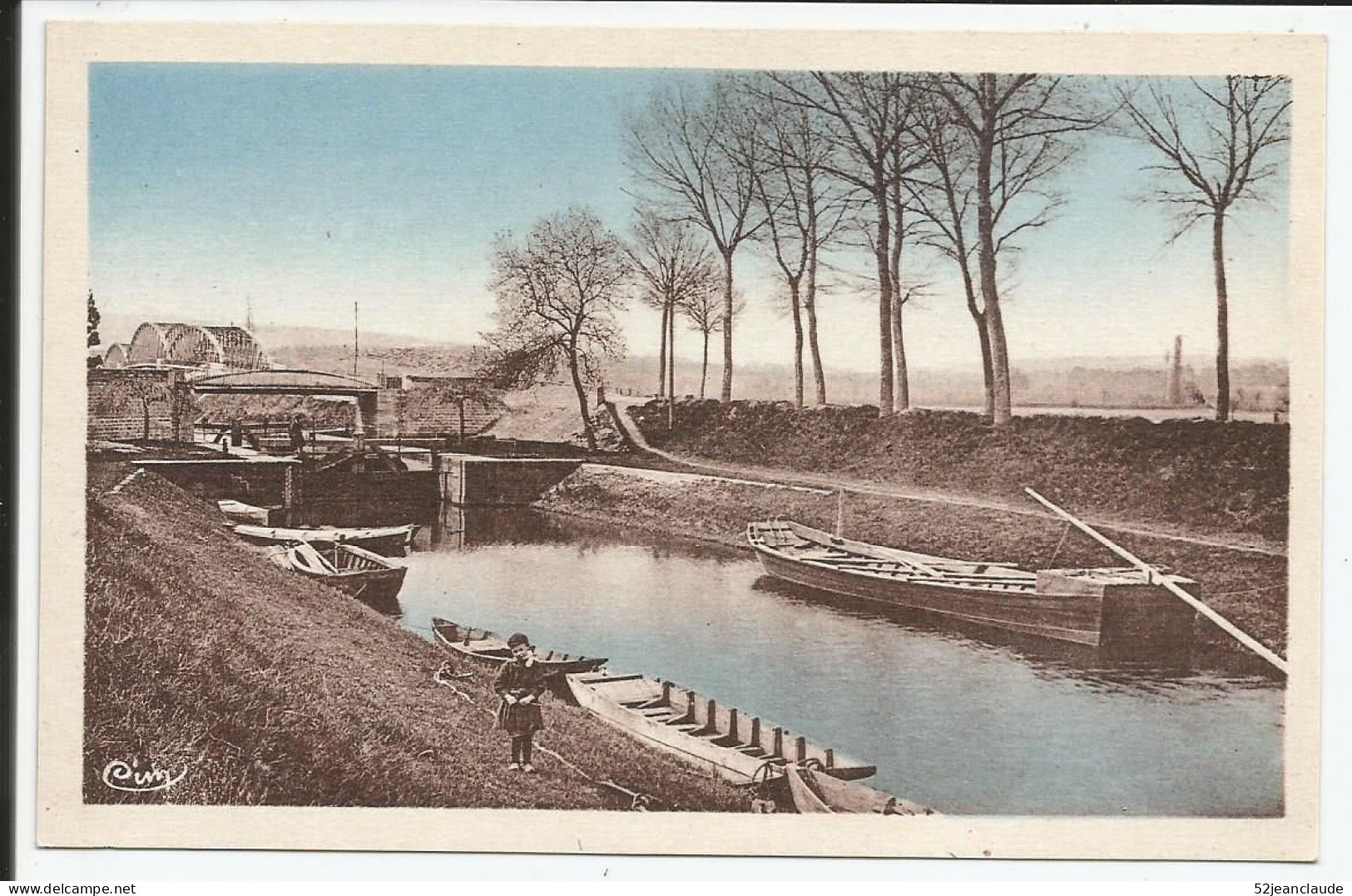 Le Canal Près Du Pont De Fleurville    1910-20     N° - Pont-de-Vaux