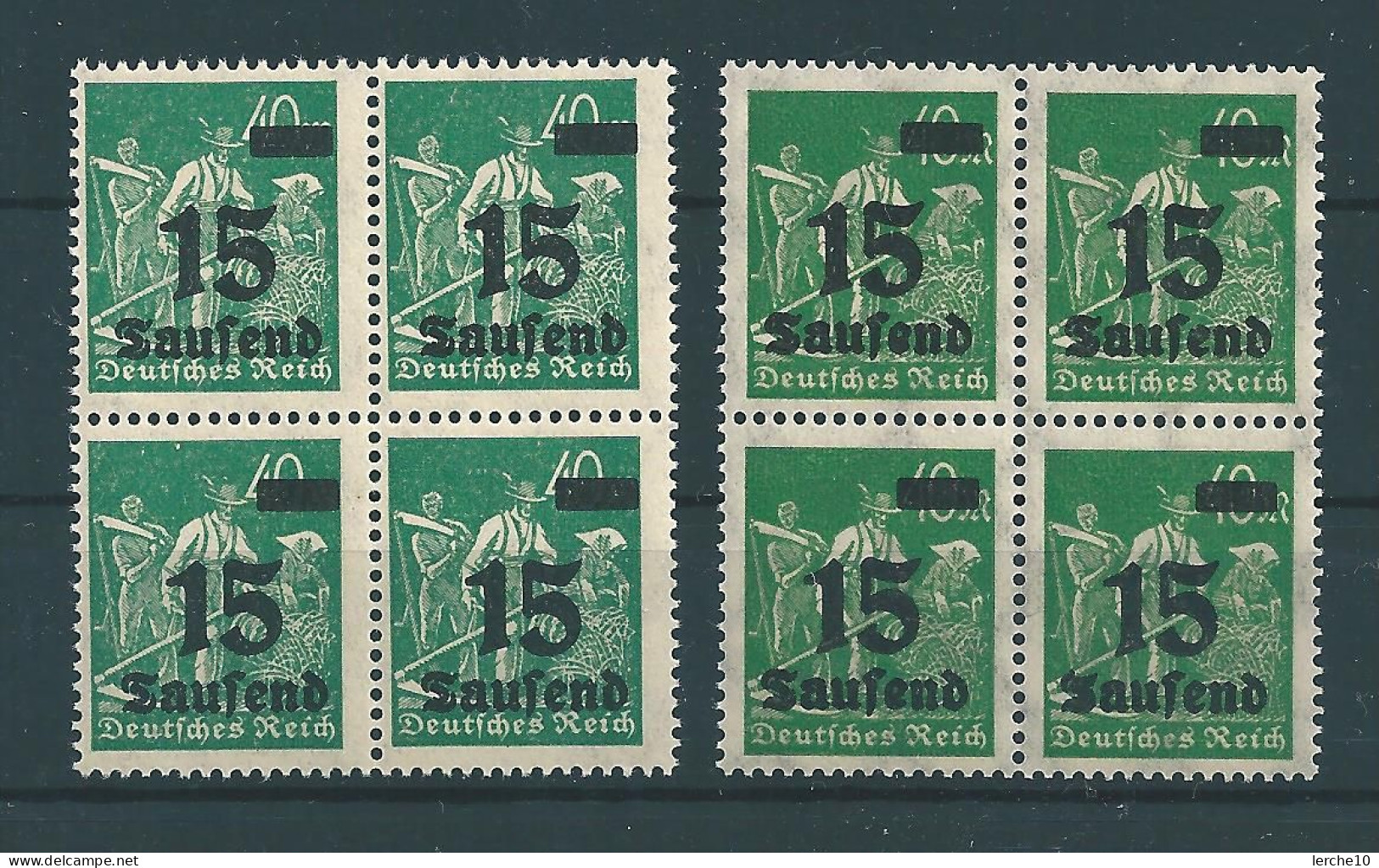 MiNr. 279 A+b ** - Unused Stamps