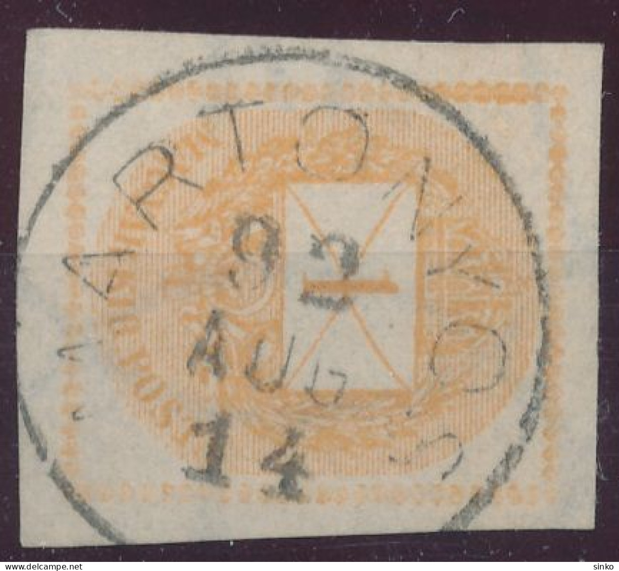 1881. Newspaper Stamp, MARTONYOS - Newspapers