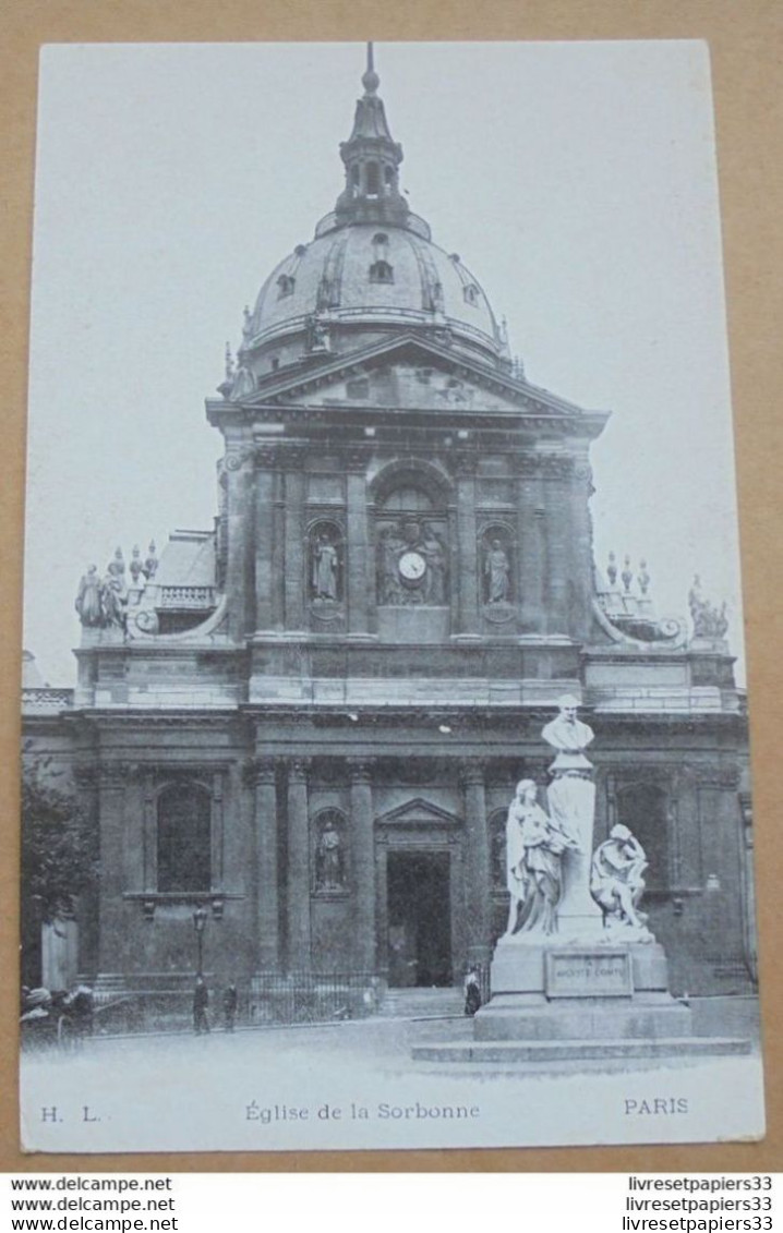 CPA (75) Paris Eglise De La Sorbonne - Chiese