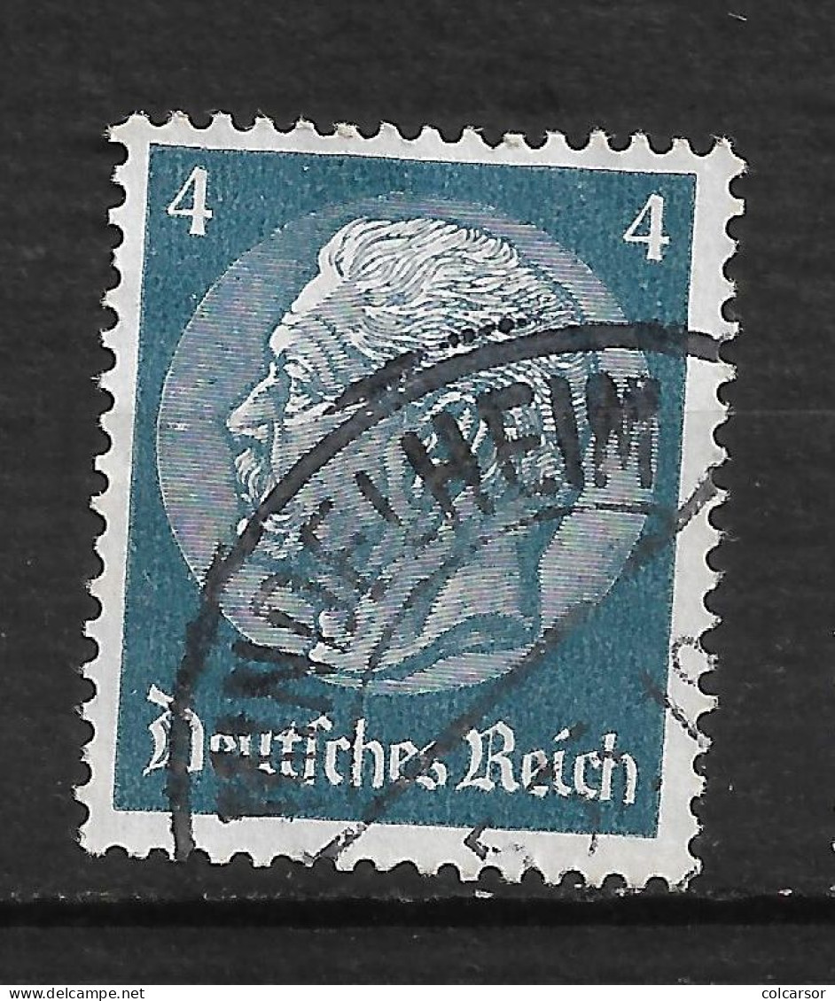 ALLEMAGNE   :   N°  443 "HINDENBURG " - Used Stamps