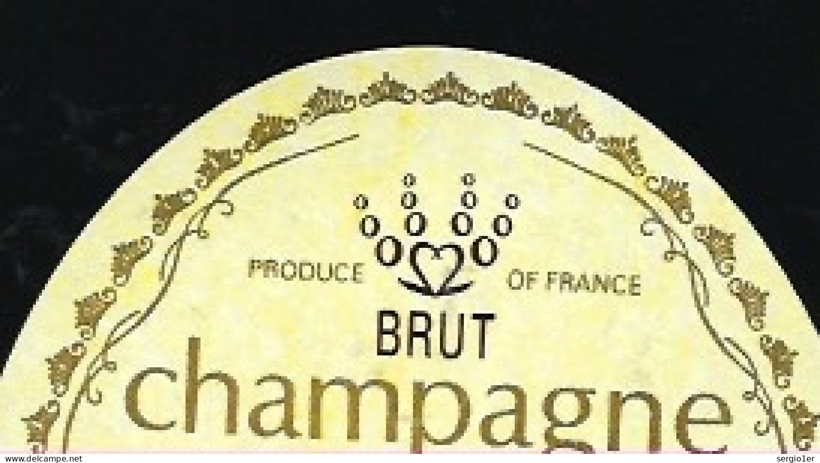 Etiquette Champagne  Brut Cuvée De Grande Origine DR Delagoutte Ravallec Vauciennes Epernay Marne 51 " Version1" - Champan