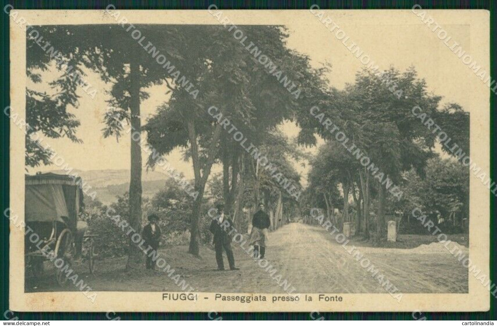 Frosinone Fiuggi Cartolina KV3305 - Frosinone