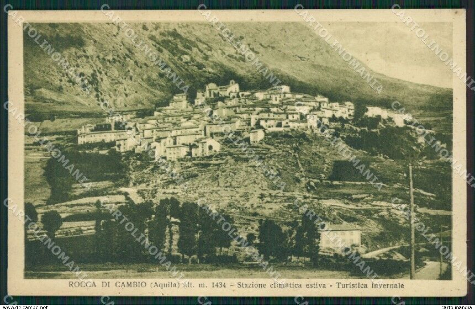 L'Aquila Rocca Di Cambio Cartolina KV3332 - L'Aquila