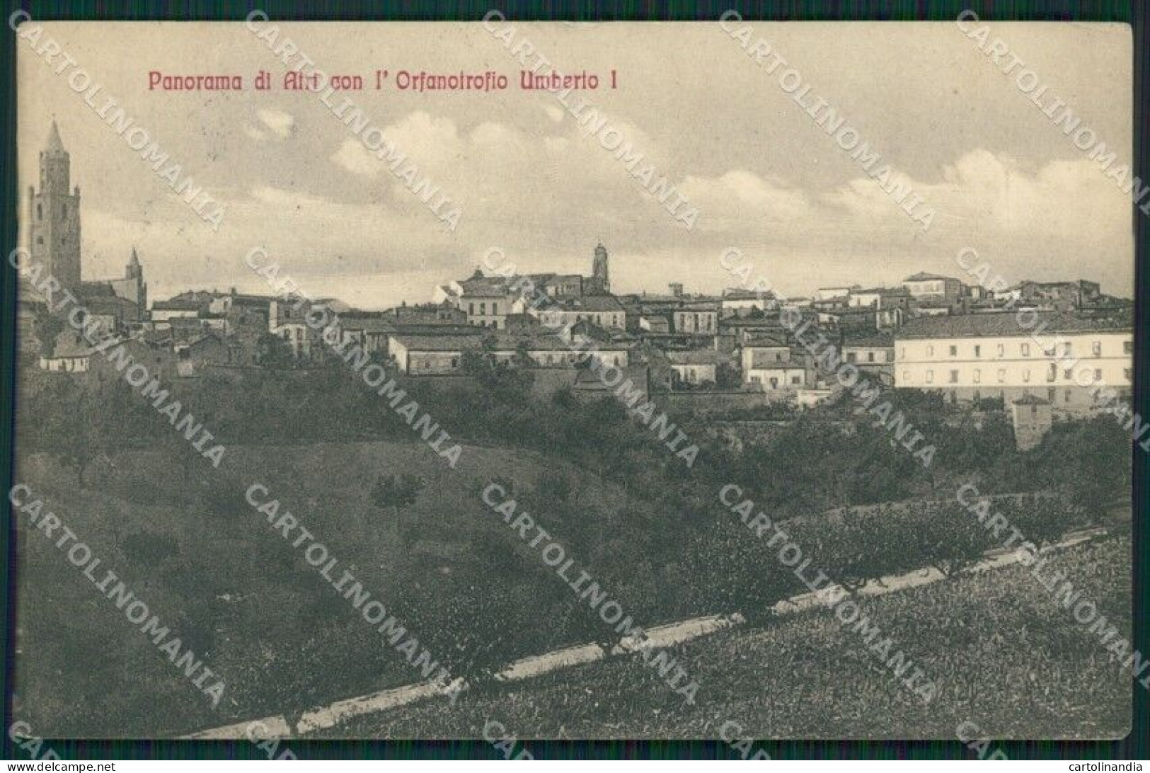 Teramo Atri PIEGHE Cartolina KV3342 - Teramo