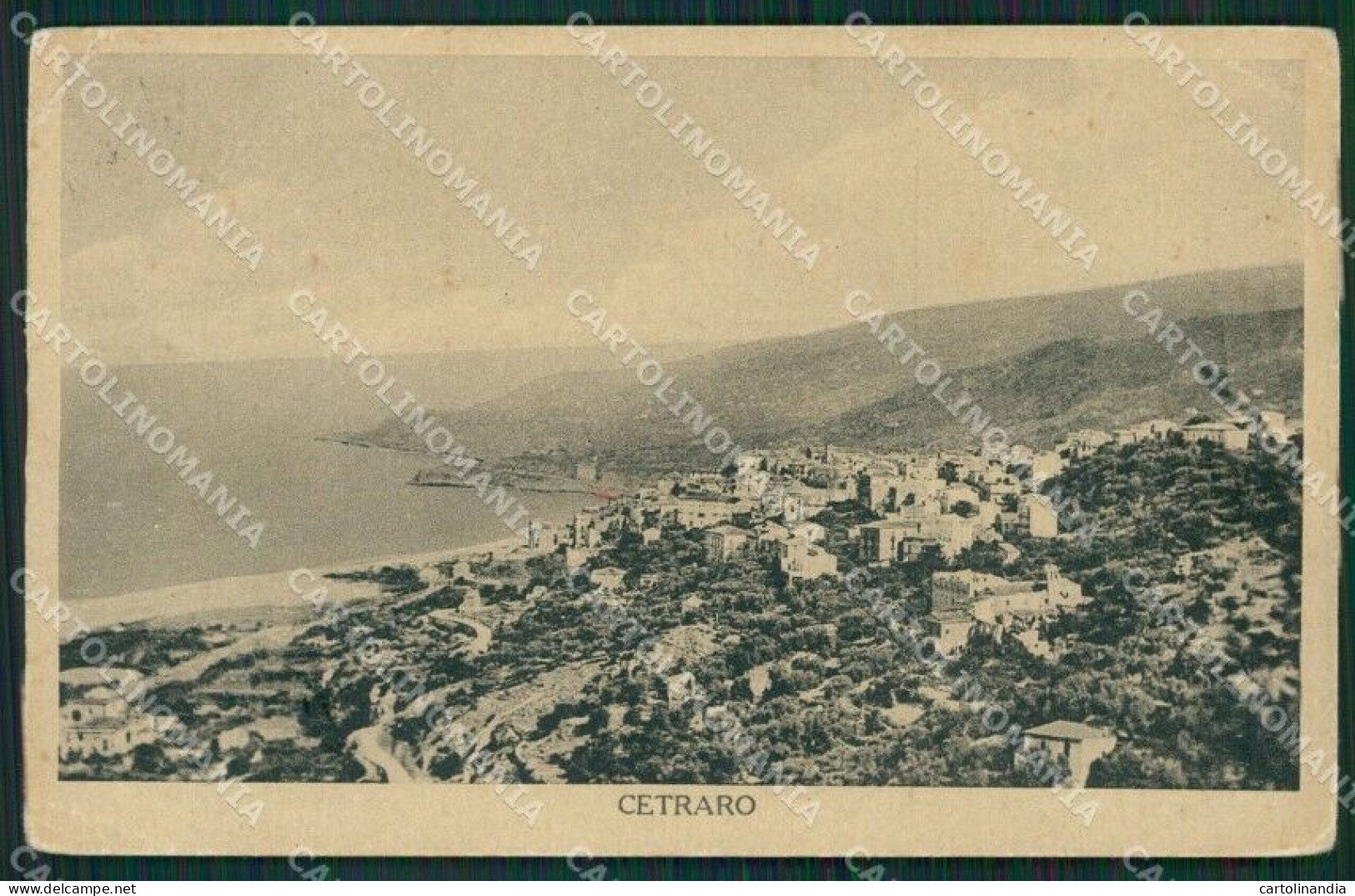 Cosenza Cetraro PIEGA Cartolina KV3391 - Cosenza