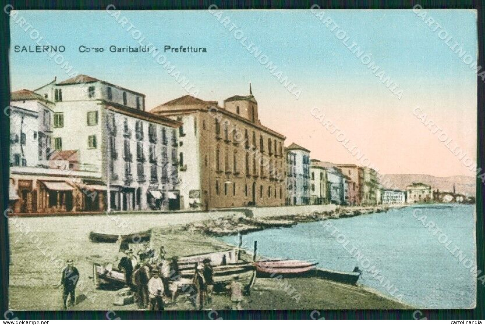 Salerno Città Prefettura Cartolina KV3417 - Salerno