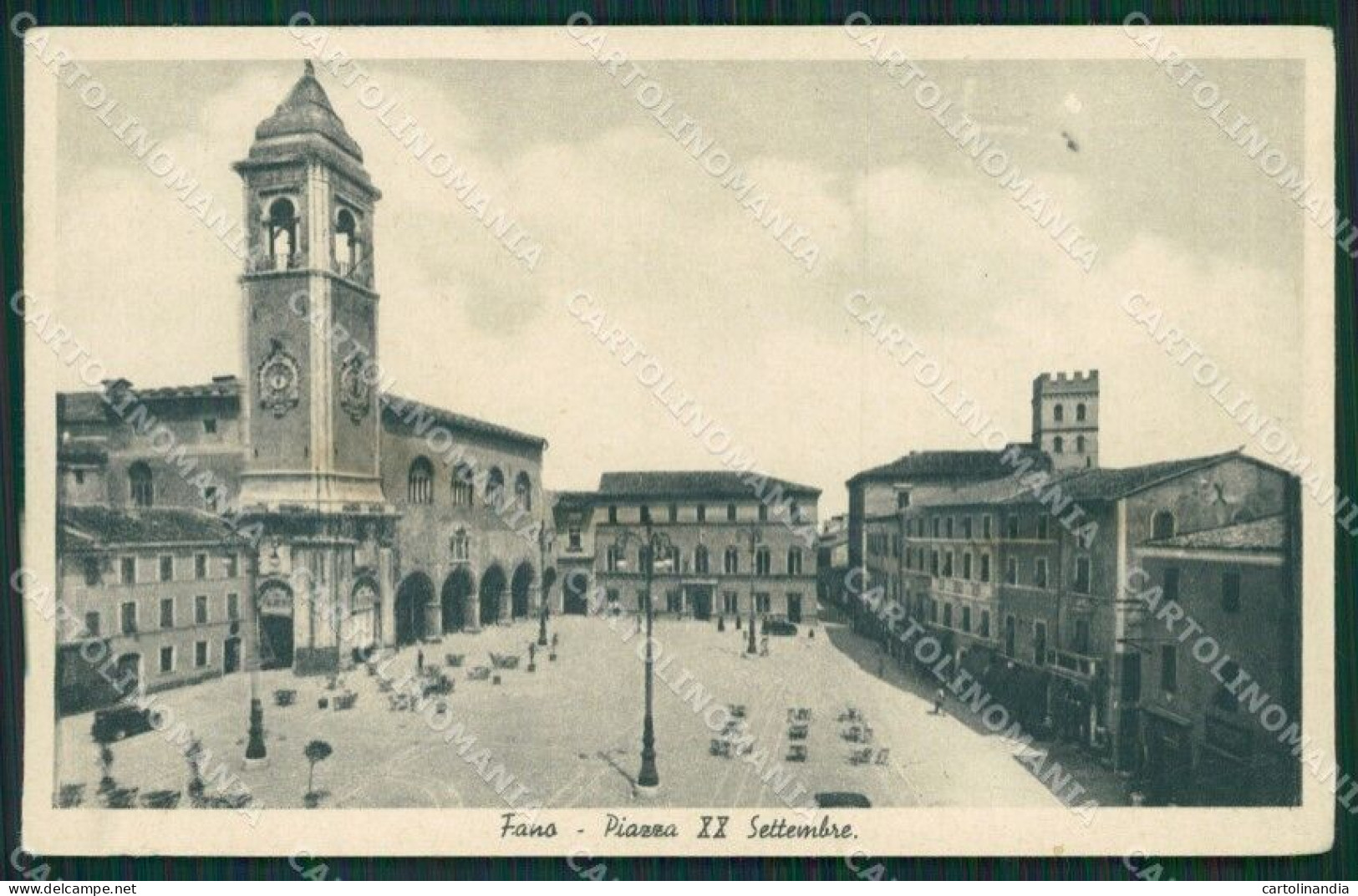 Pesaro Fano PIEGHINA Cartolina KV3456 - Pesaro