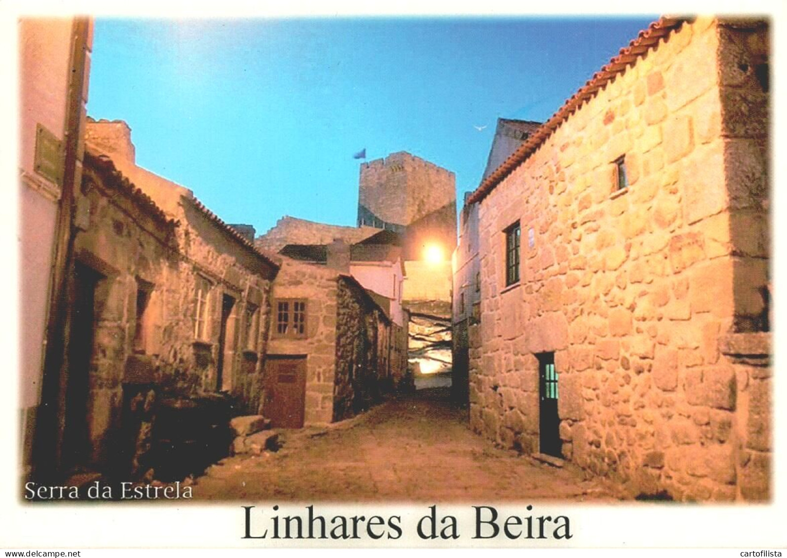 LINHARES DA BEIRA, Guarda - Rua Do Castelo  ( 2 Scans ) - Guarda