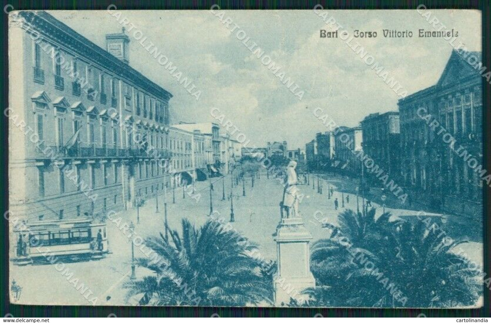 Bari Città PIEGA Cartolina KV3535 - Bari